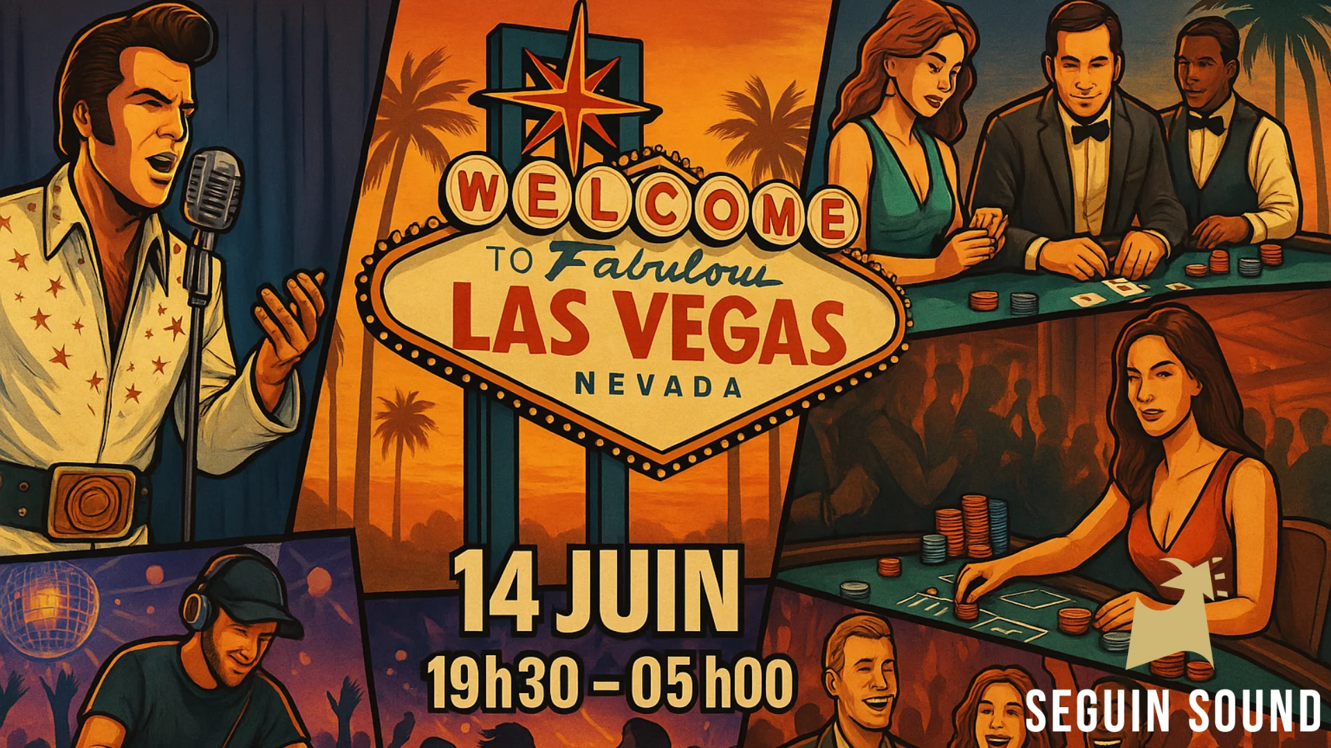 Welcome To Fabulous Las Vegas – Casino • Dj • Elvis Cover