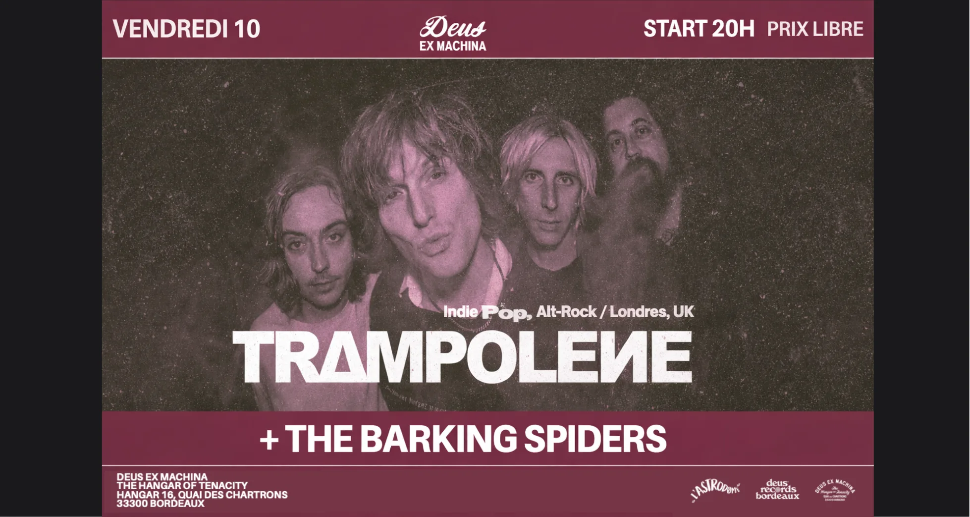 Trempolene - The Barking Spiders (Astrodome) Cover