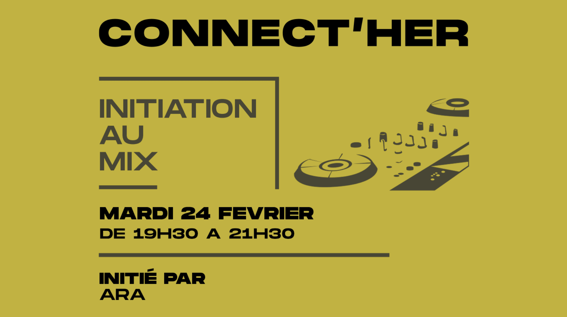 Initiation Au Mix Digital : Le 24 Février Avec Ara Cover