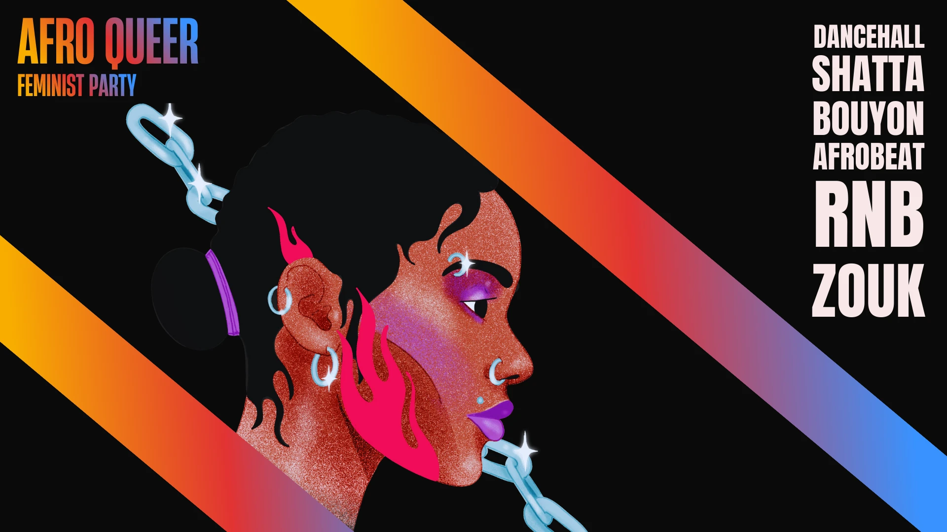 Afro Queer Feminist Party Cover