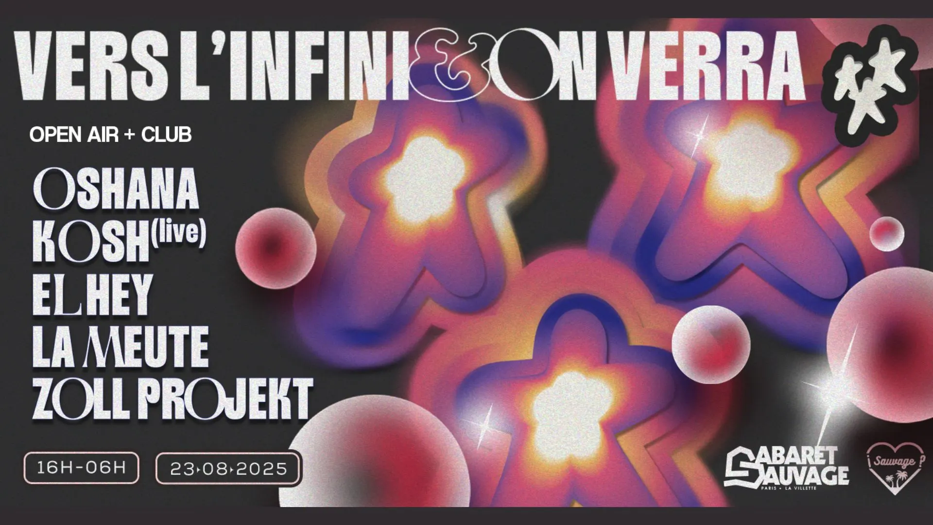 ¡Vers L'infini Et On Verra #3? Cover