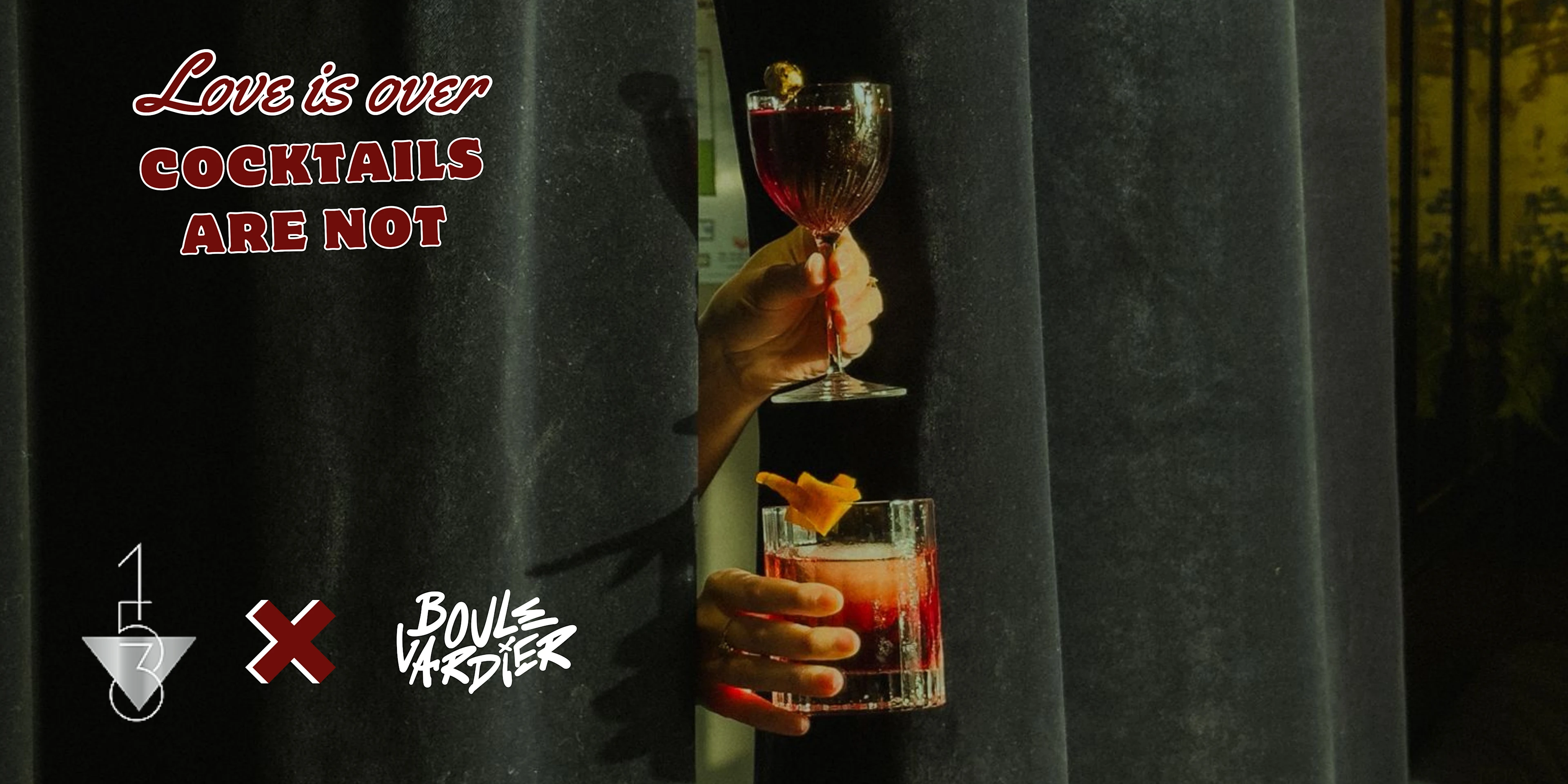 Love Is Over, Cocktails Are Not Cover