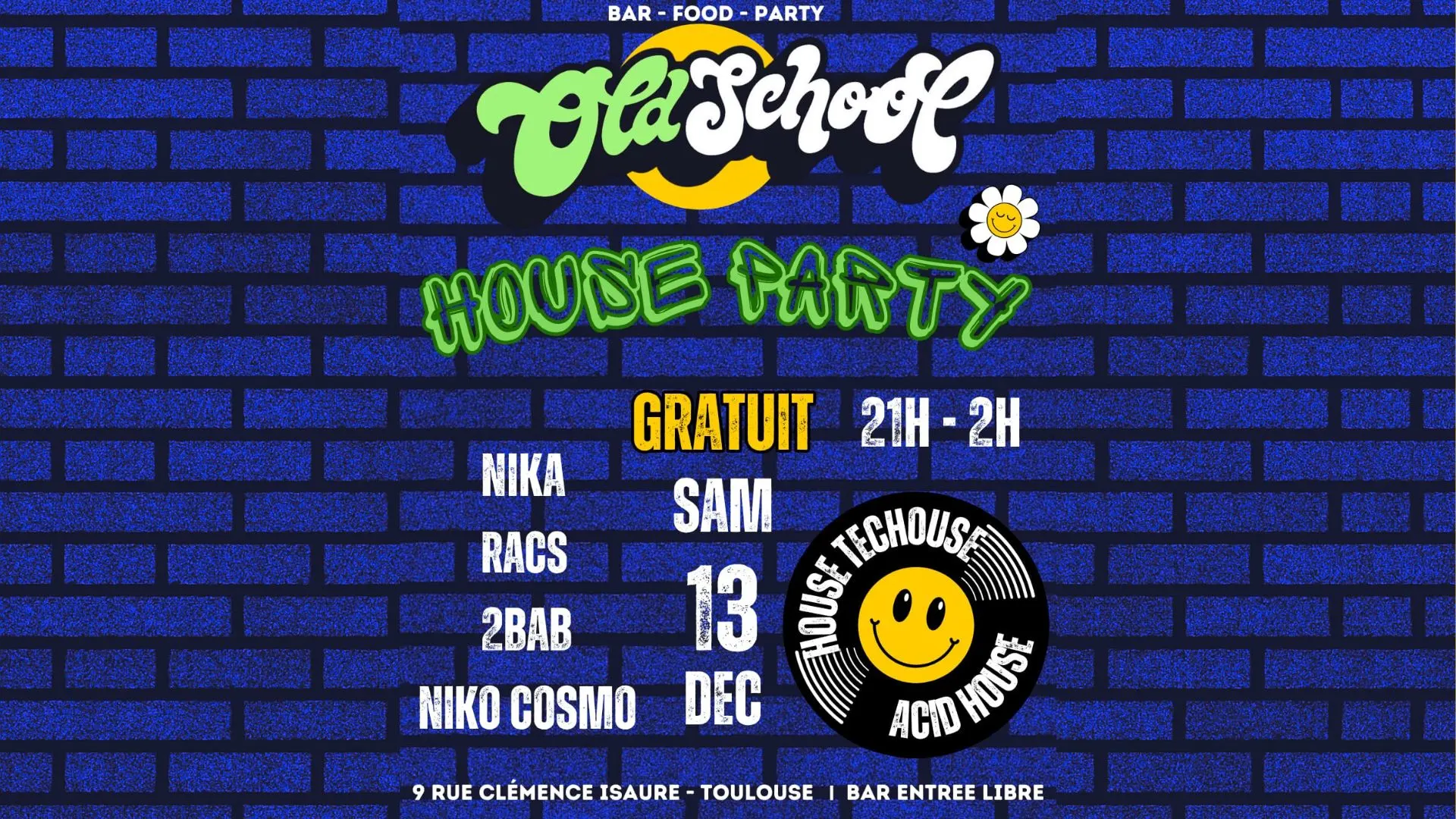 Old School House Party Cover