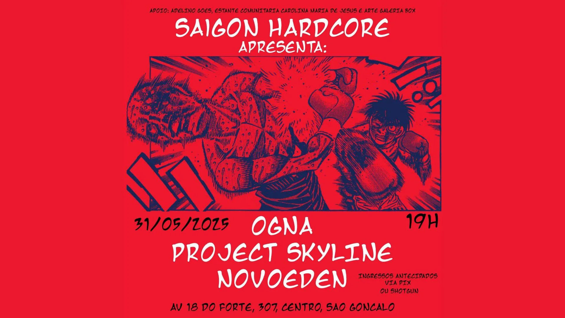 Saigon Hardcore: Ogna - Novoeden - Project Skyline Cover