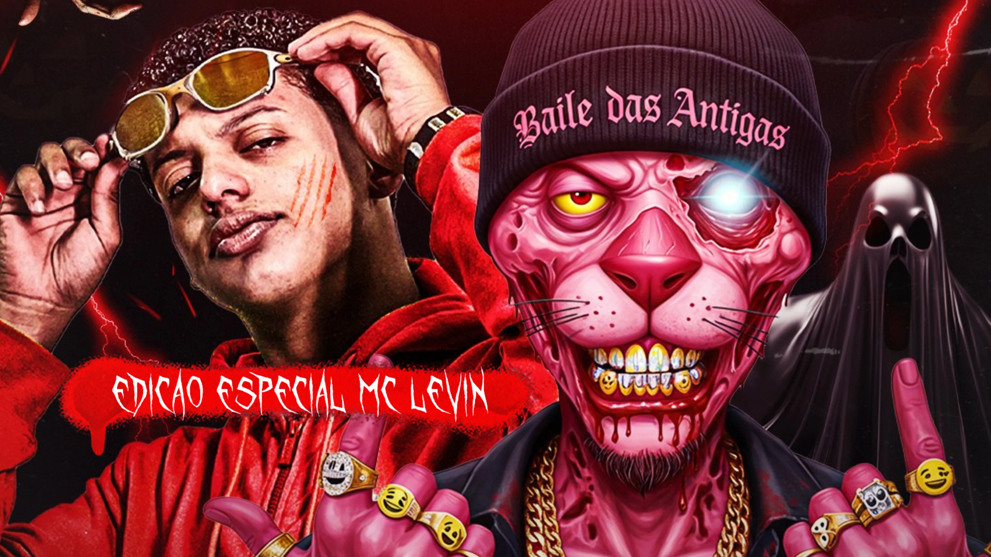 MC Levin - Baile Das Antigas Edição Halloween Cover