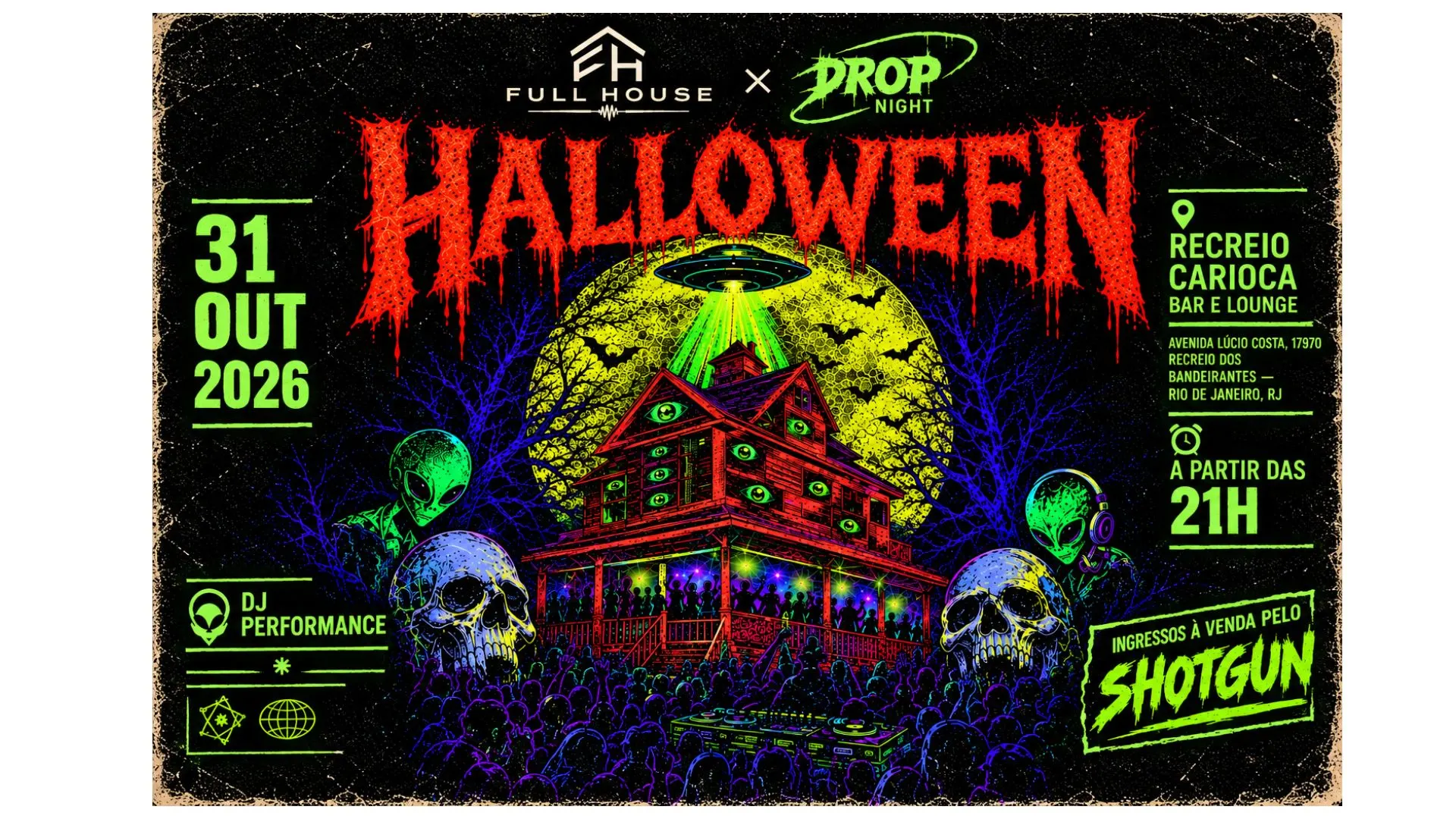 Halloween Full House Ft Drop Night Cover