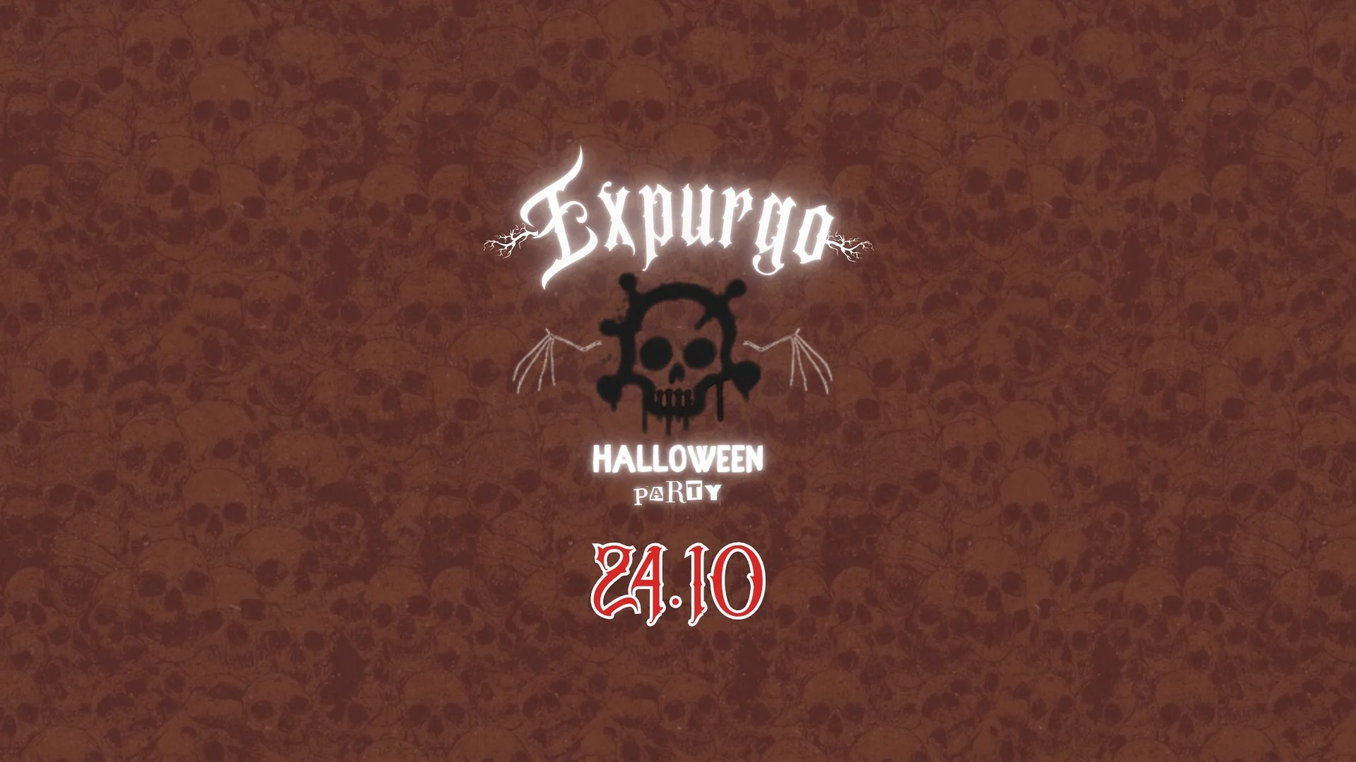 O Expurgo 🦇: Halloween Party 🎃 Cover