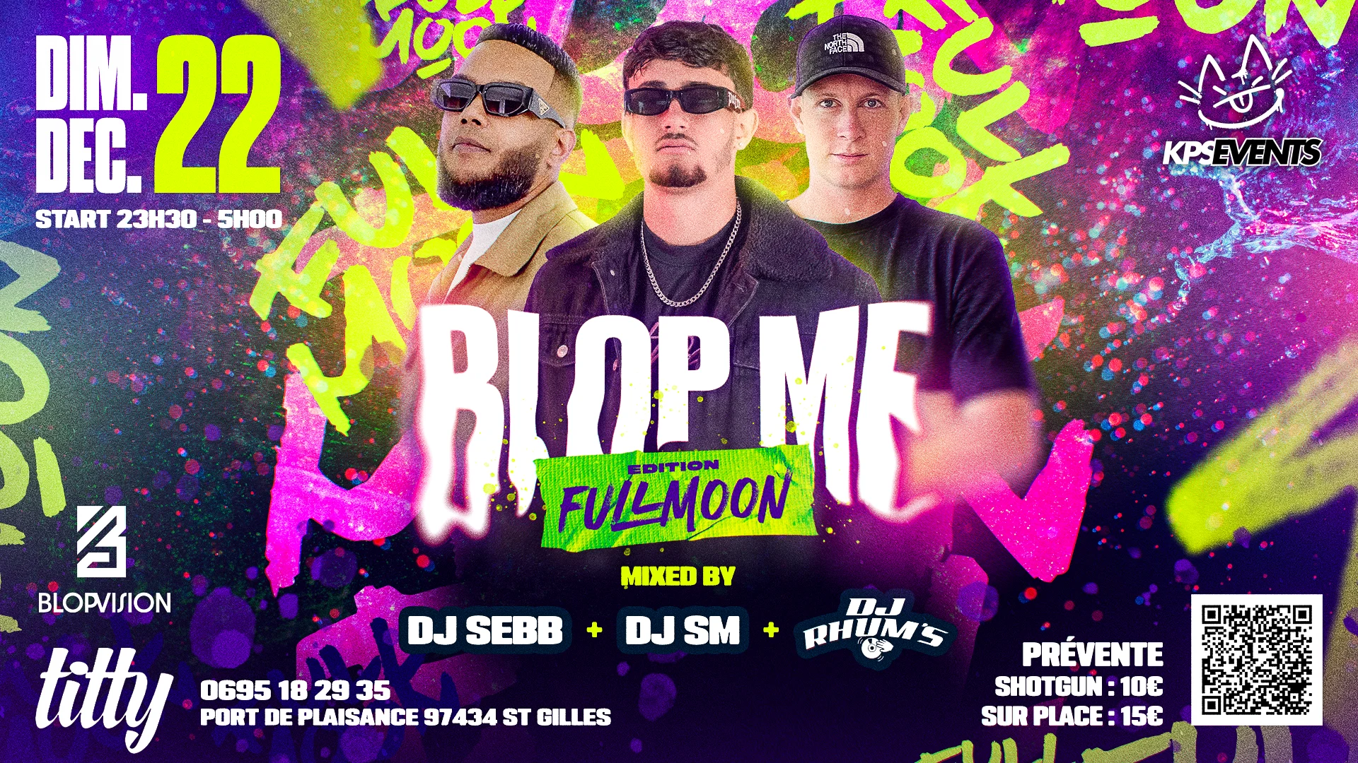 Blop Me - Édition Full Moon Cover