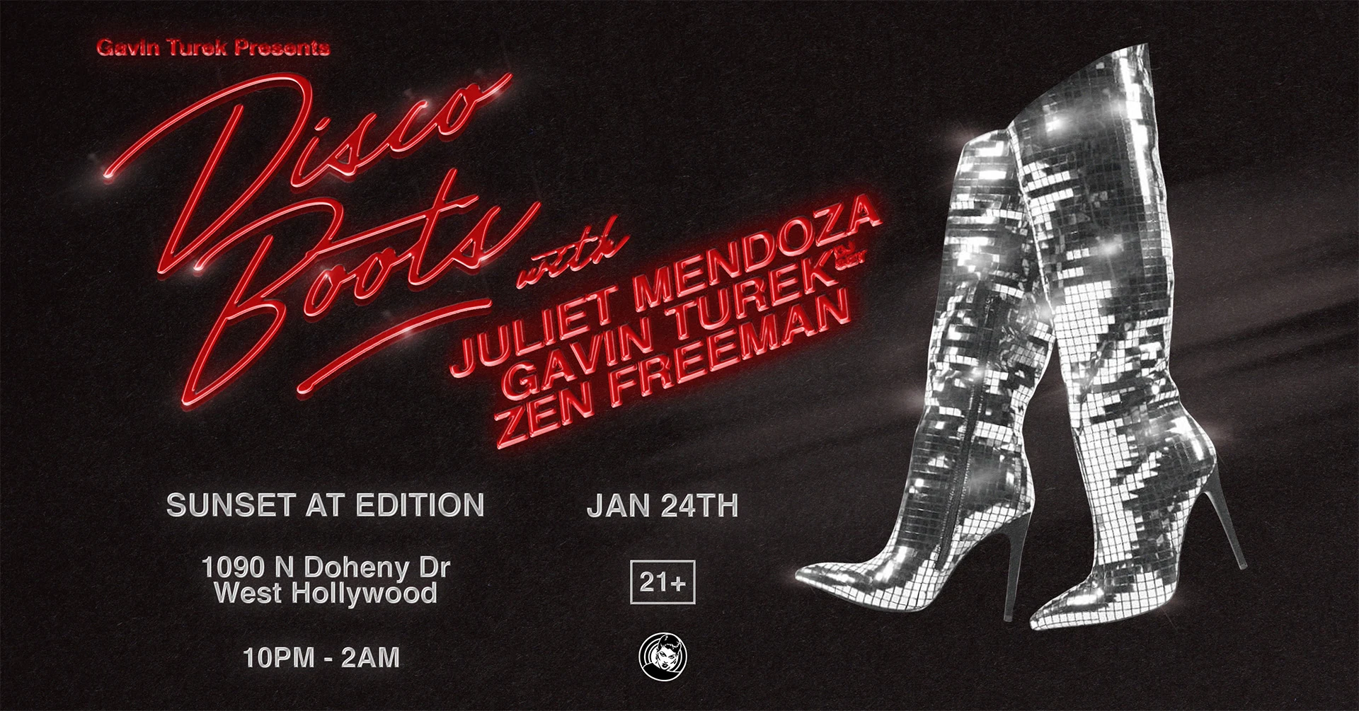 Disco Boots Ft. Juliet Mendoza, Gavin Turek, Zen Freeman Cover