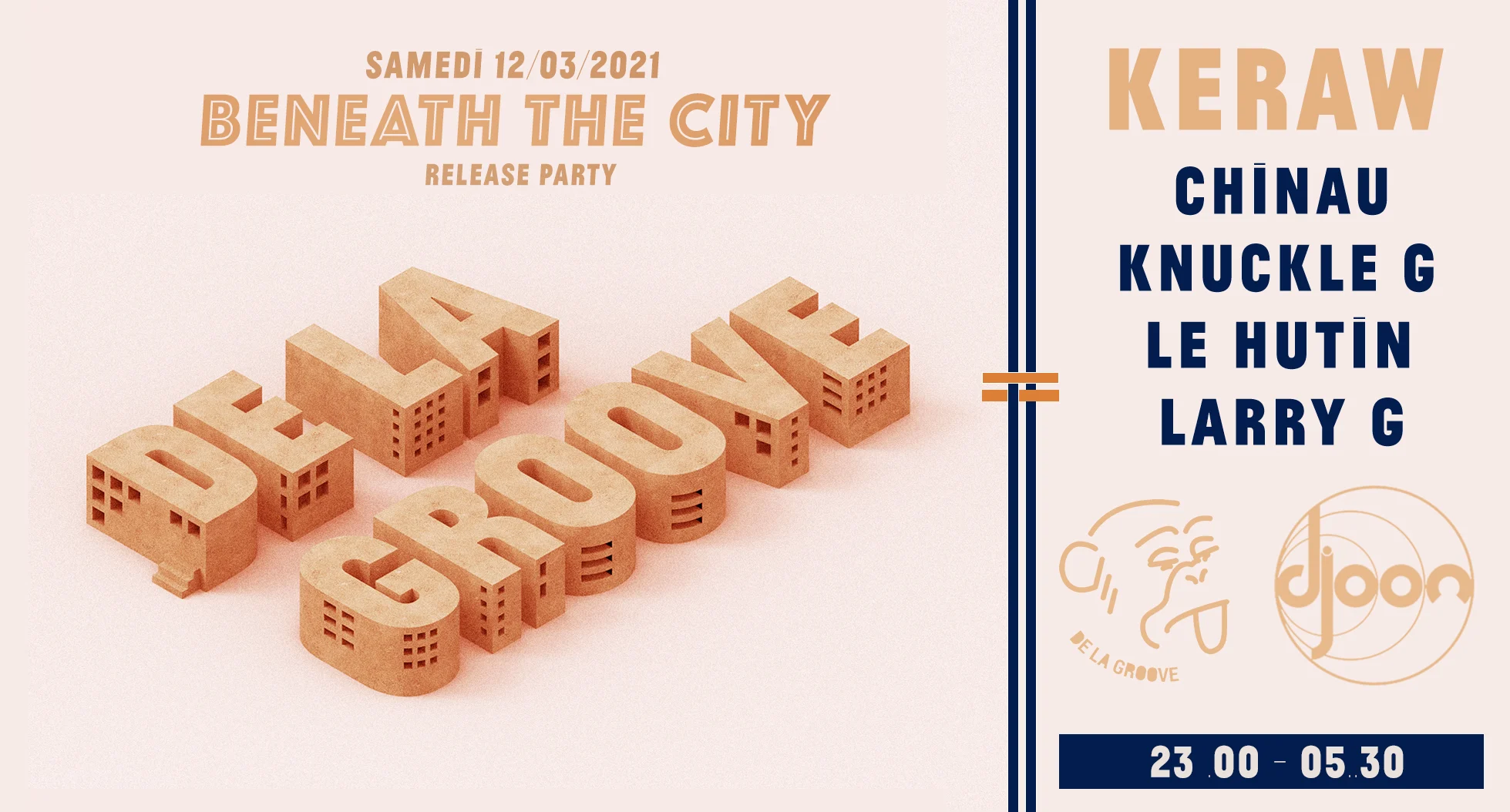 De La Groove Release Party / Beneath The City Cover