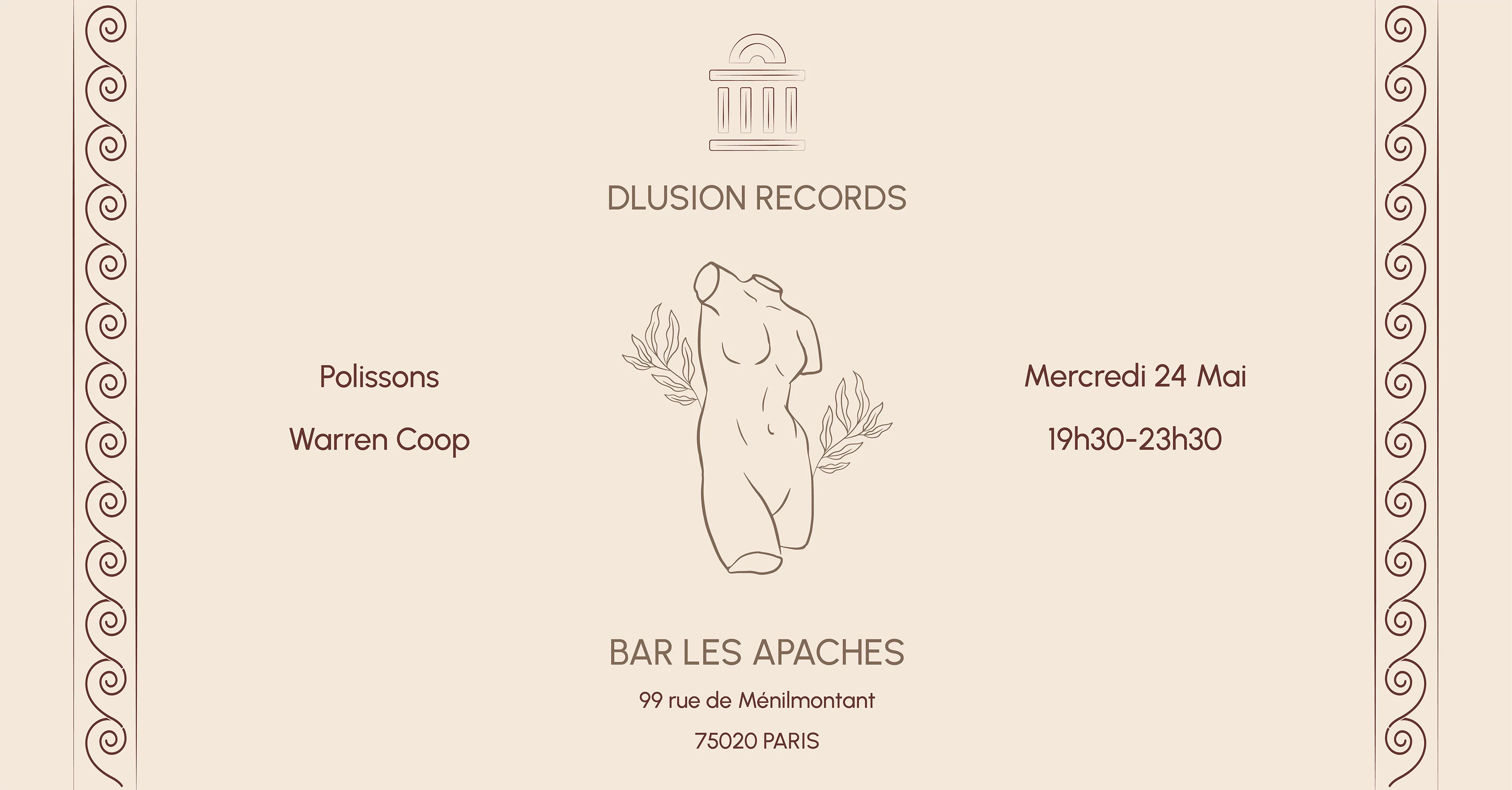 Dlusion Records @ Les Apaches Cover