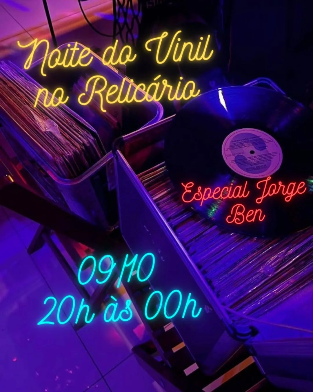 Noite Do Vinil - Especial Jorge Ben & Djavan Cover