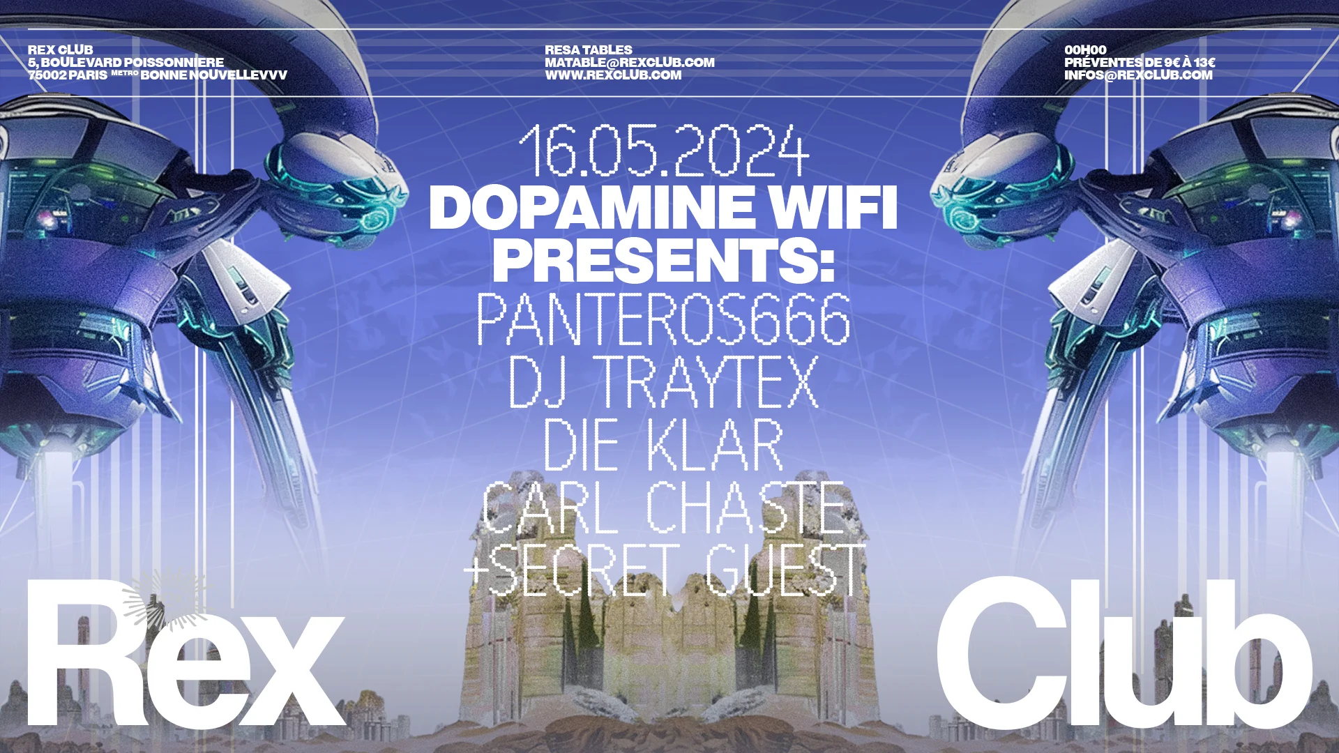 Dopaminewifi Presents: Panteros666, Dj Traytex & More Cover