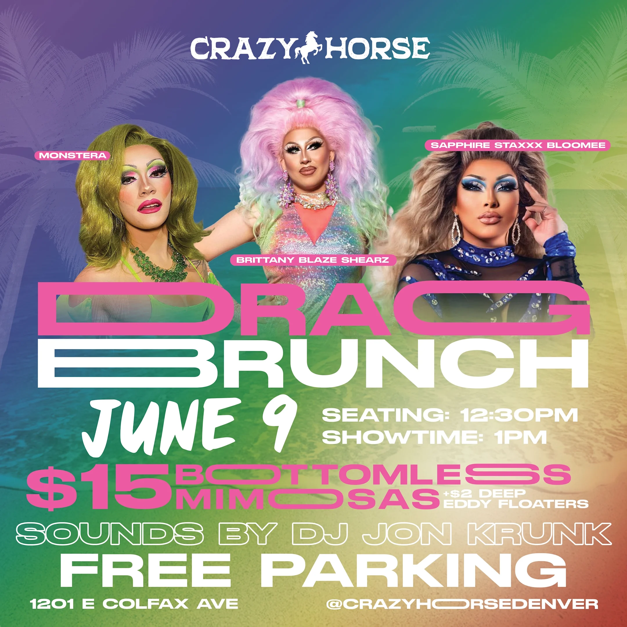 The Hangover Cure Drag Brunch Cover