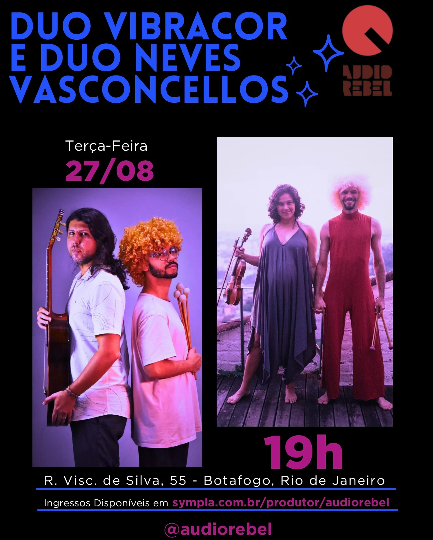 Duo Vibracor E Duo Neves Vasconcellos Na Audio Rebel Cover