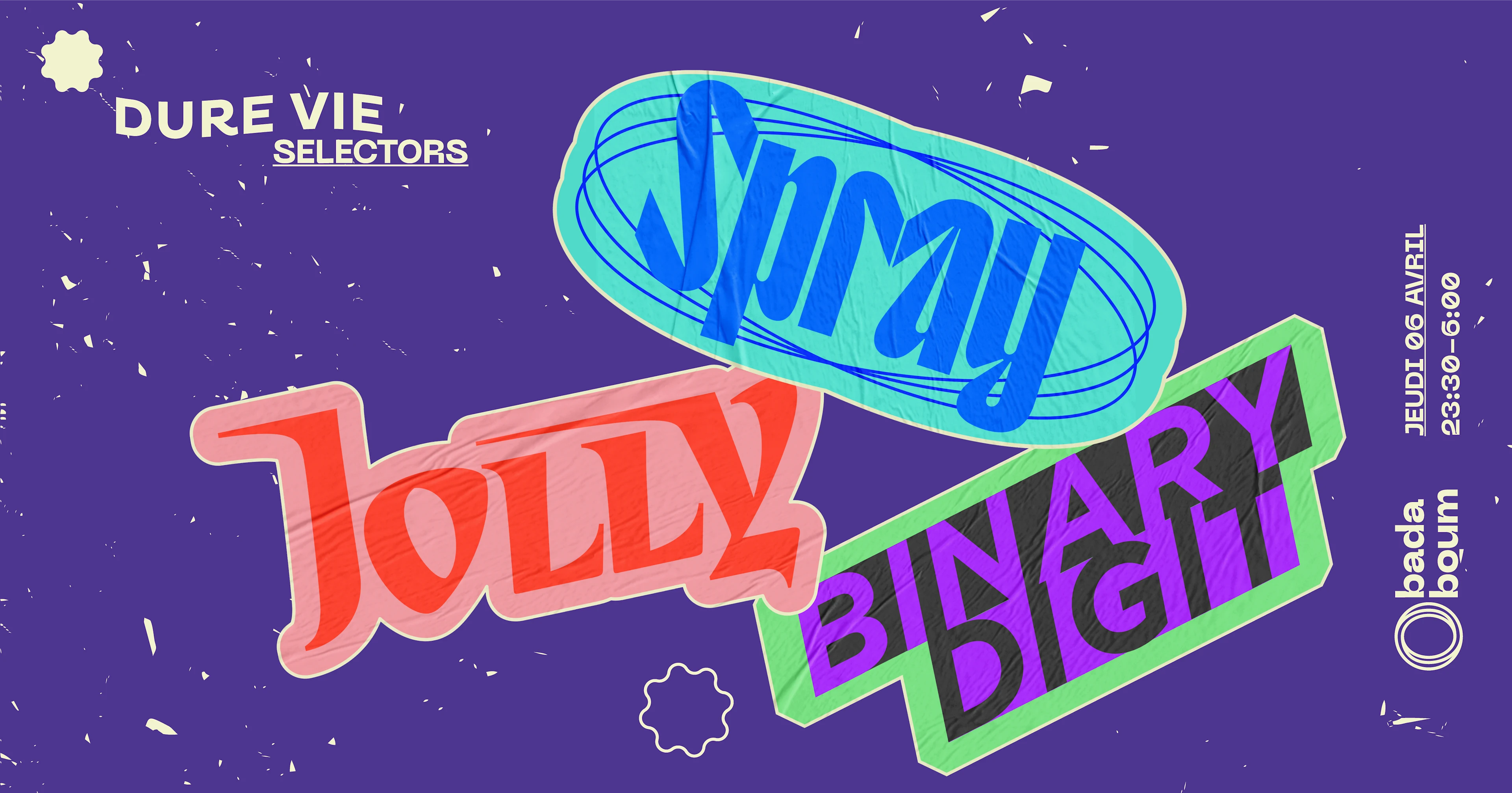 Dure Vie Selectors — Spray (+) Binary Digit (+) Jolly Cover