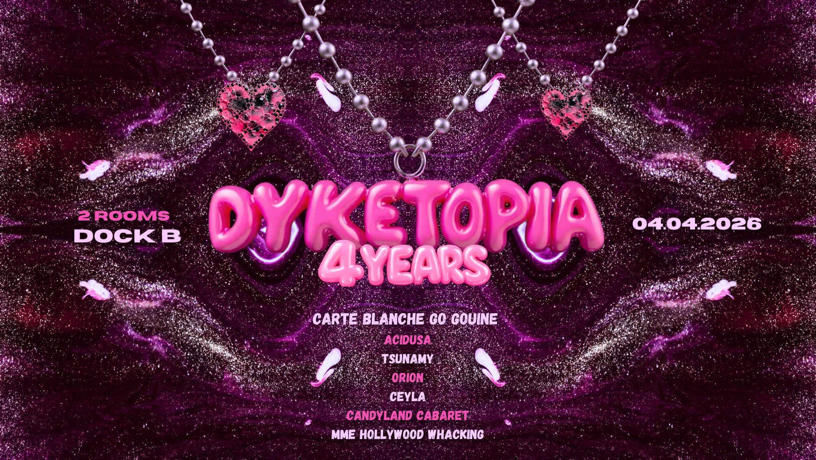 Dyketopia - 4 Year Anniversary Cover