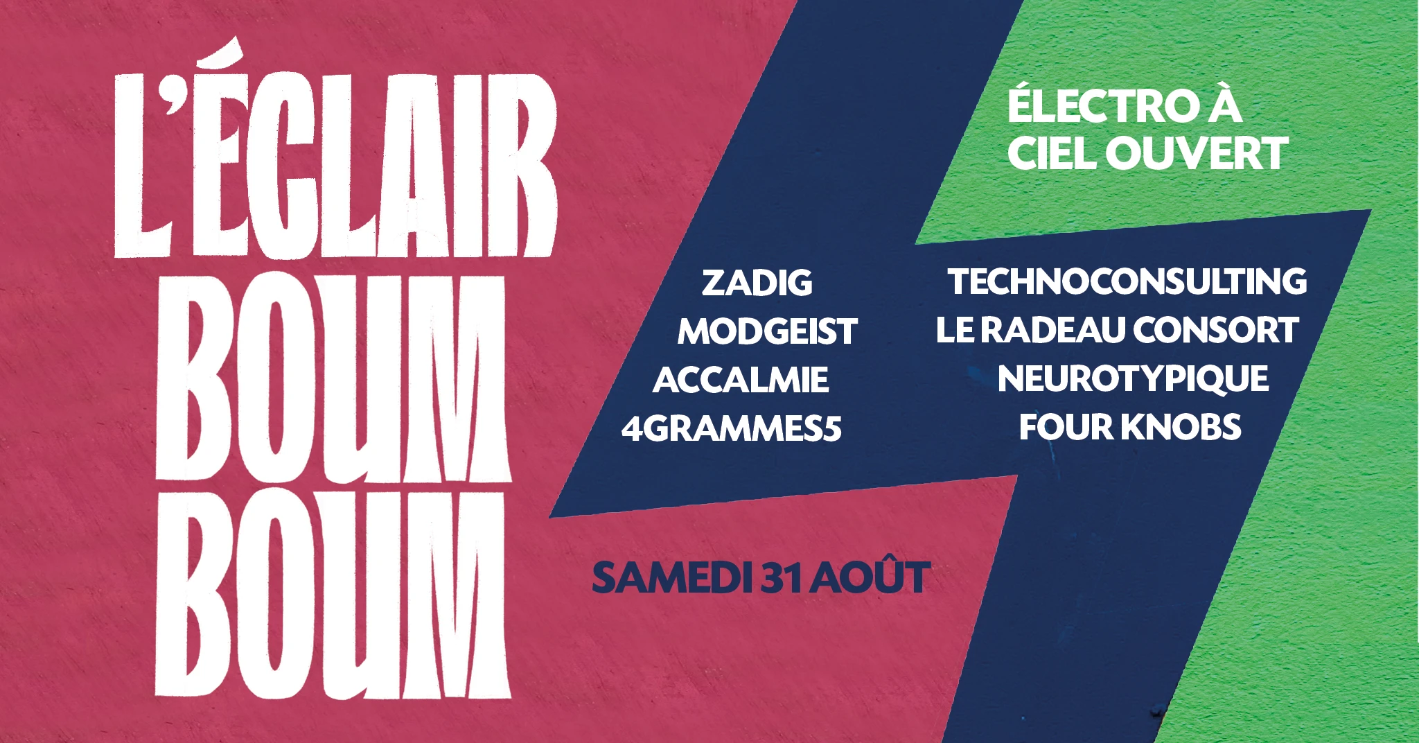 L'éclair Boum Boum Cover