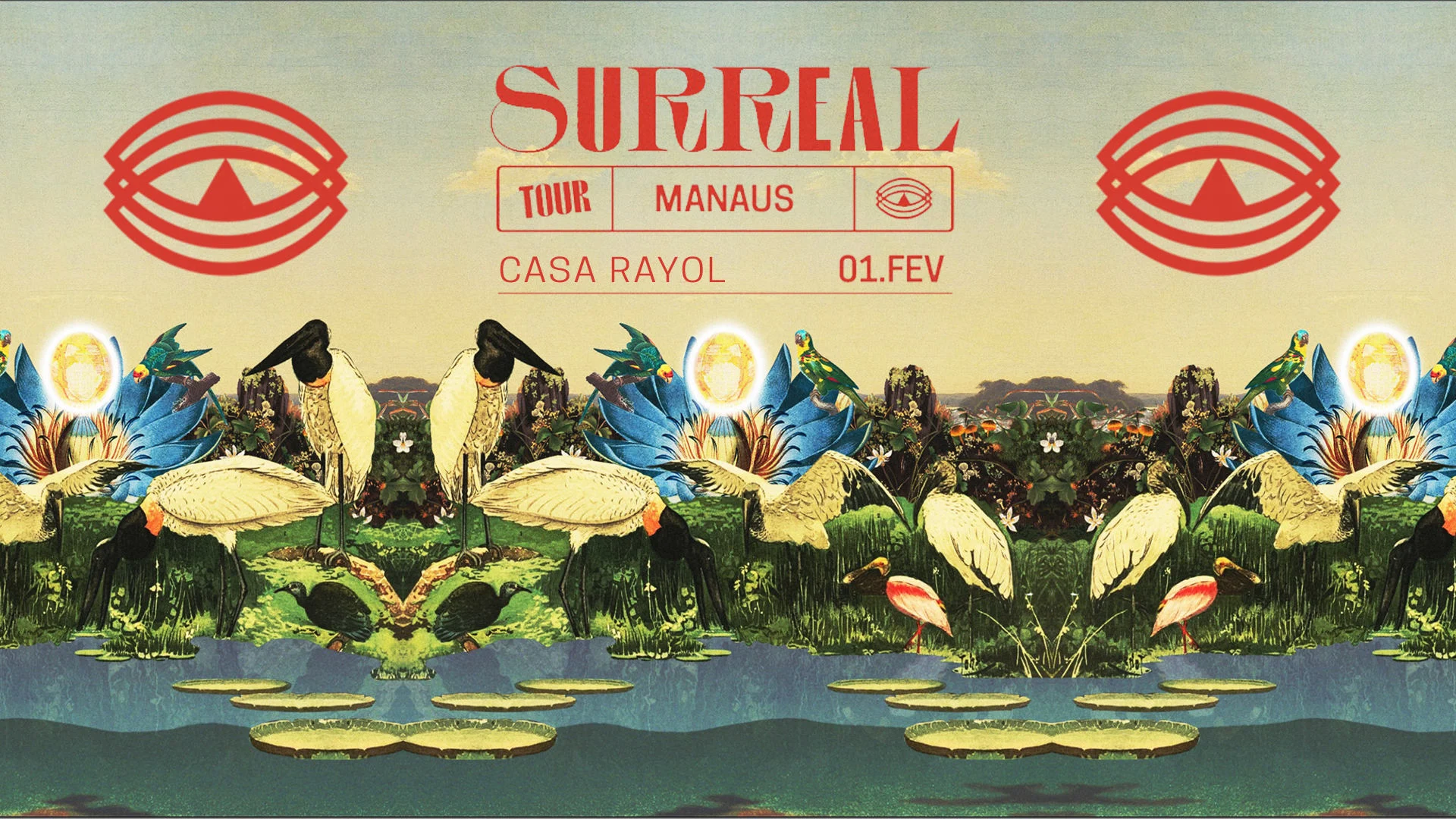 Surreal Tour - Manaus Cover