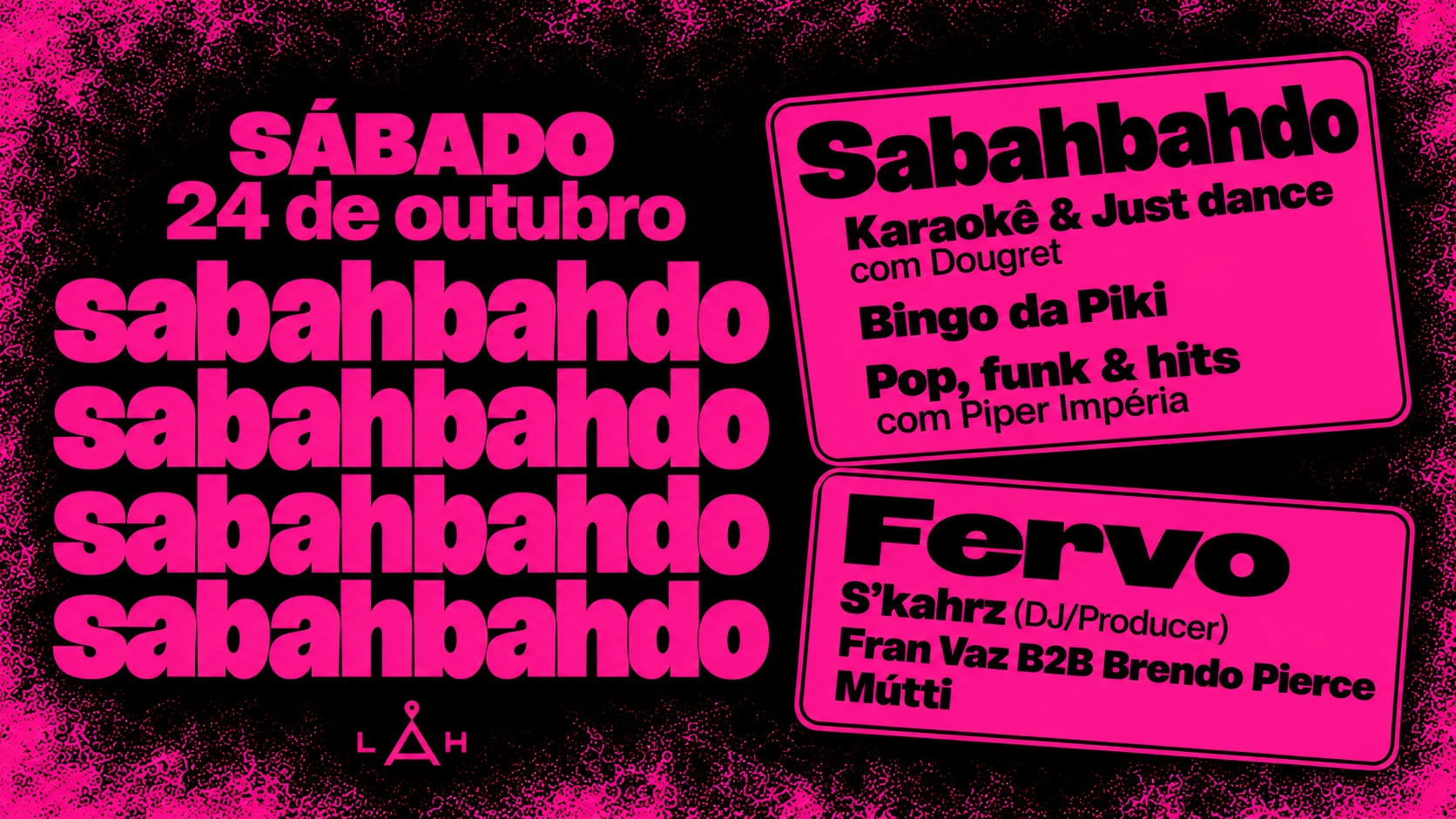 24/10 - Sabahbahdo + Fervo Cover