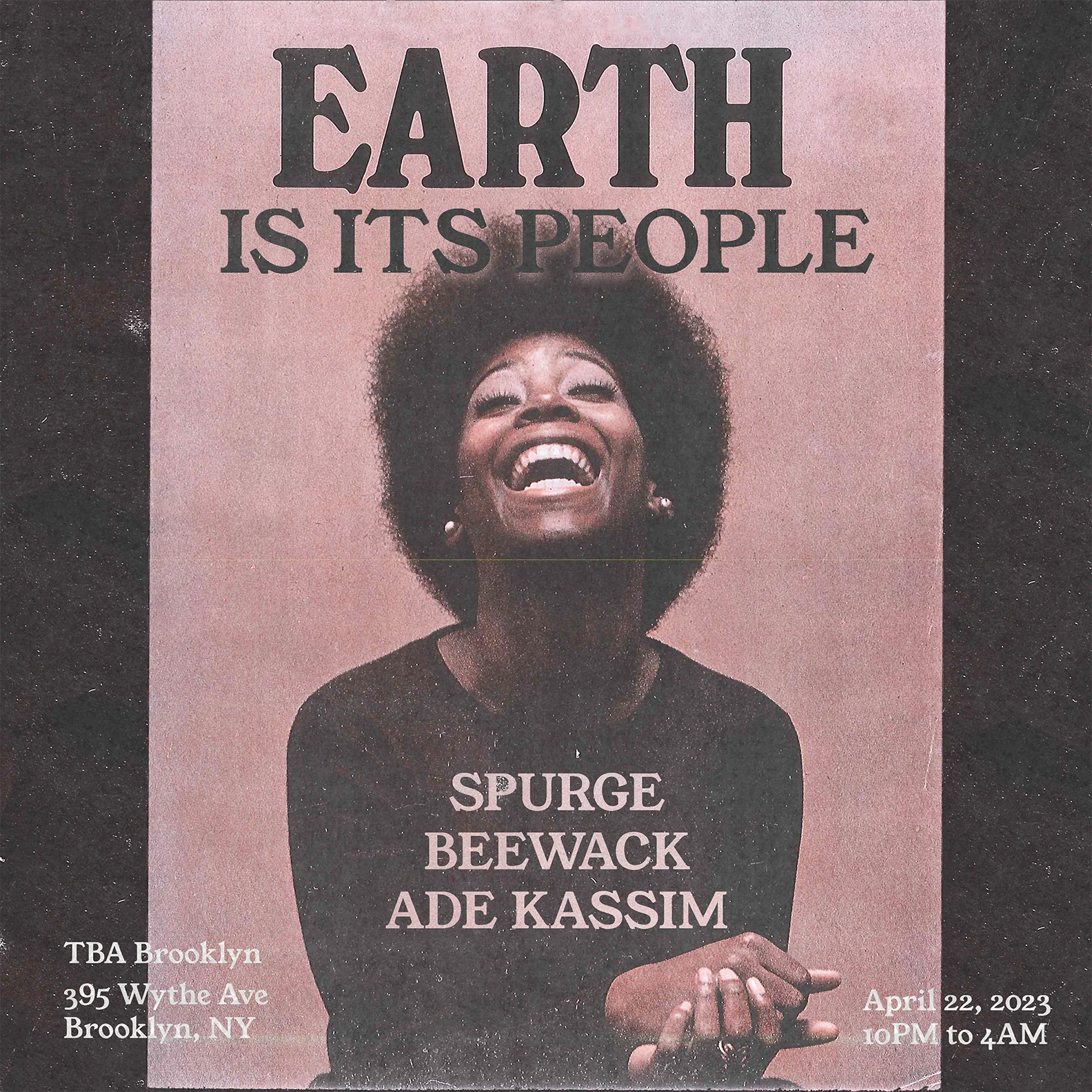 Earth Is Its People: Beewack, Ade Kassim, Spurge Cover
