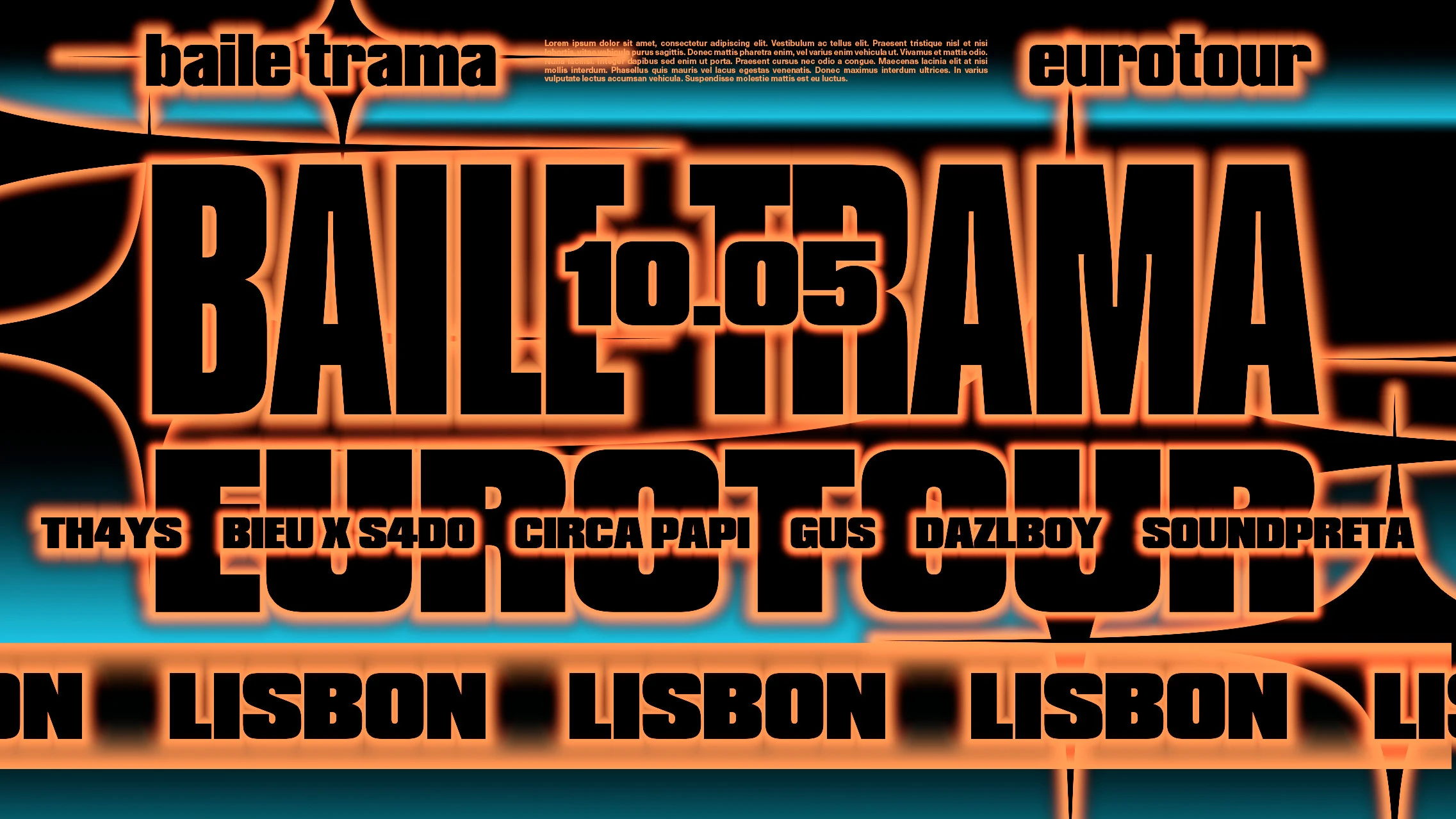 Baile Trama W/ Th4ys - Lisboa Cover