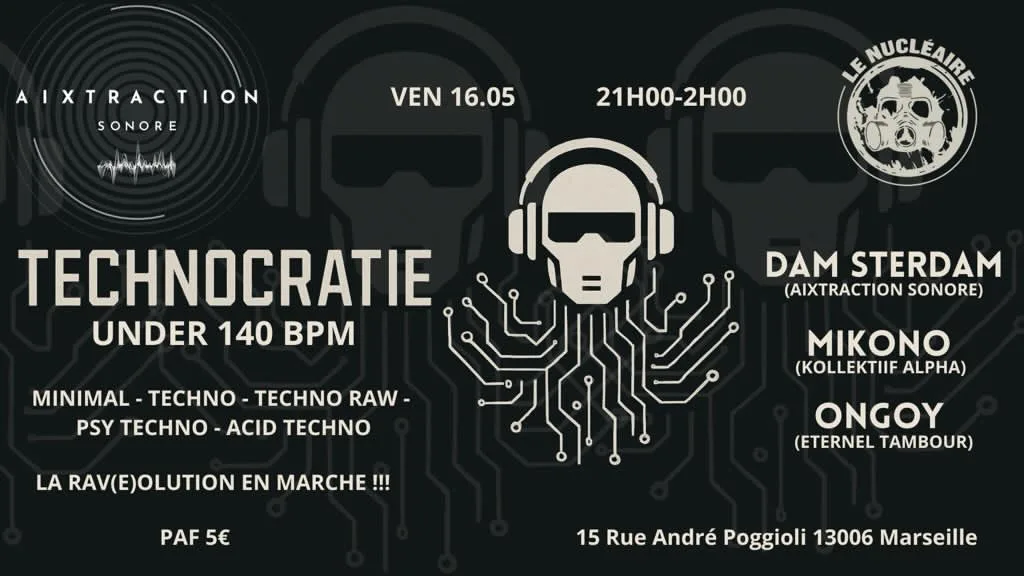 Technocratie By Aixtraction Sonore Cover