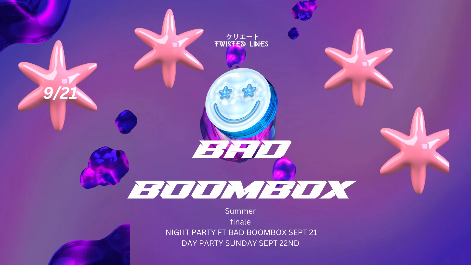 End Of Summer Finale - Night Event Ft Bad Boombox Cover