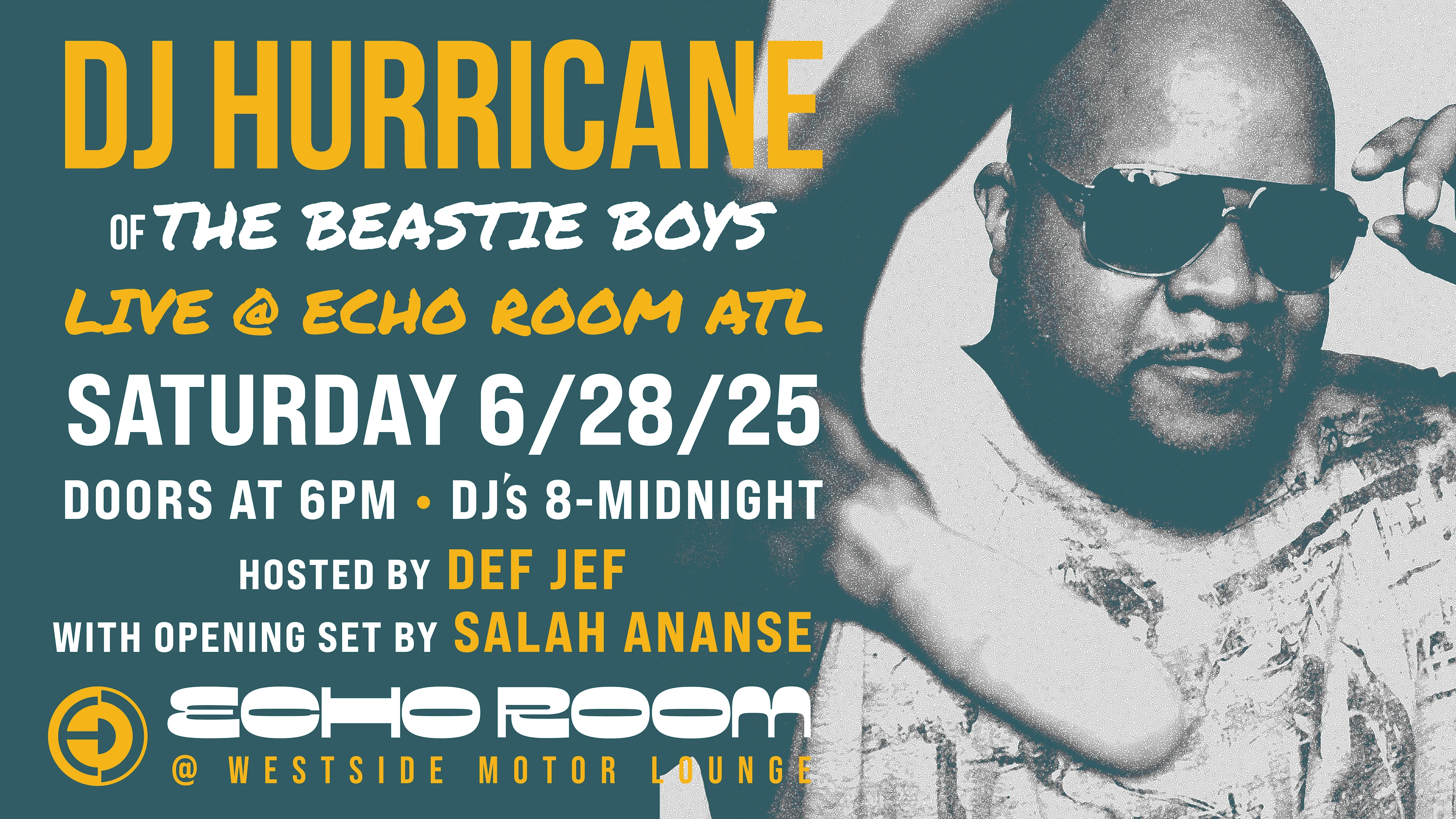 Echo Room Presents Dj Hurricane Of The Beastie Boys Cover