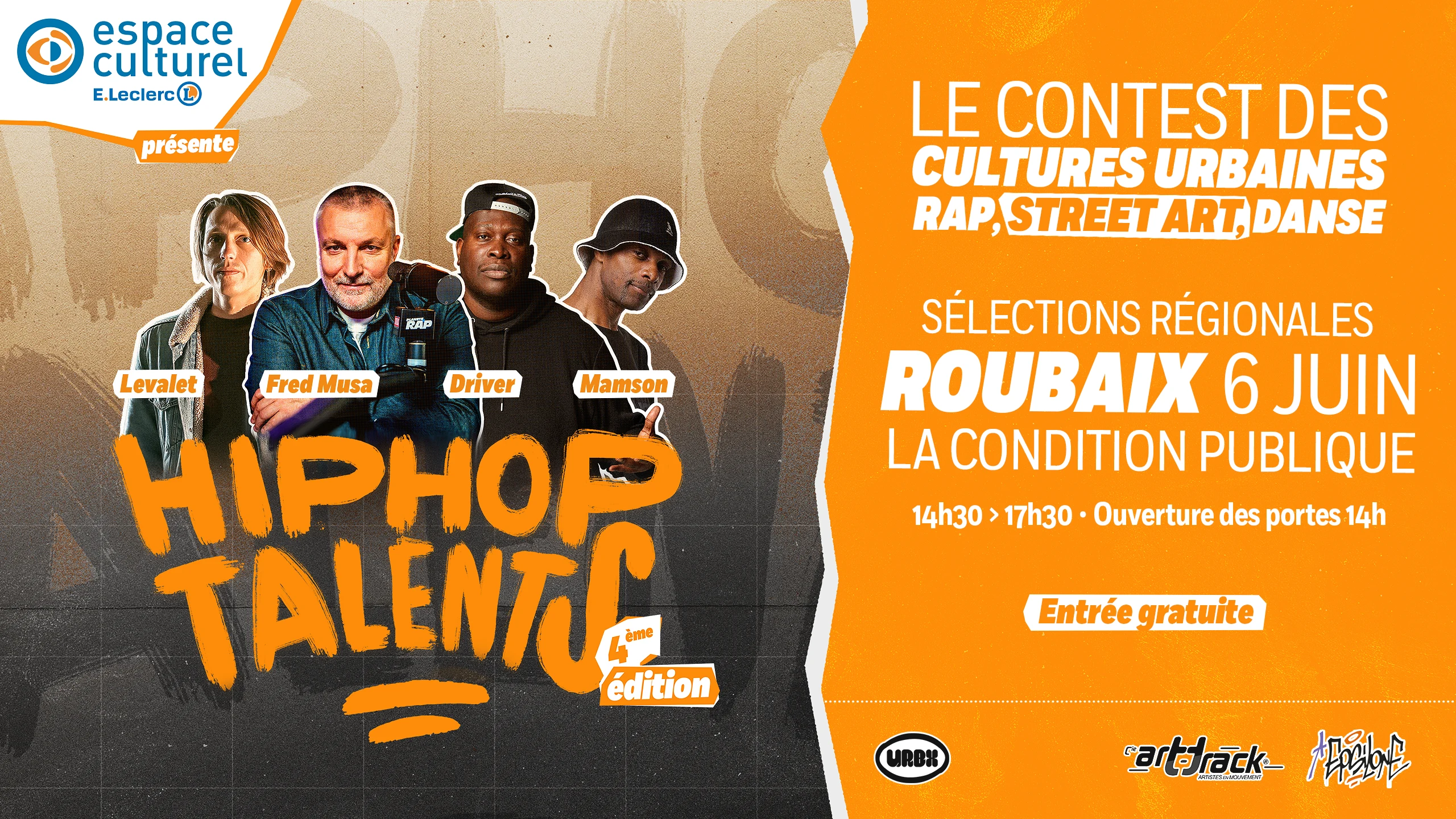 Hip Hop Talents - Sélections Roubaix Cover