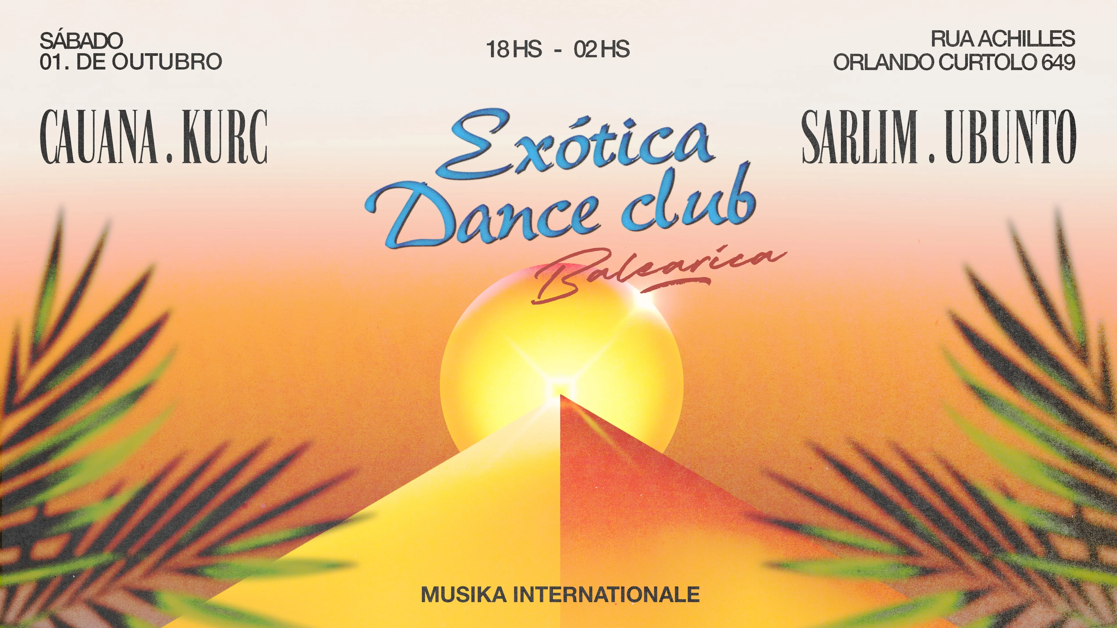 Exótica Dance Club "Balearica" - 1.10  Cover