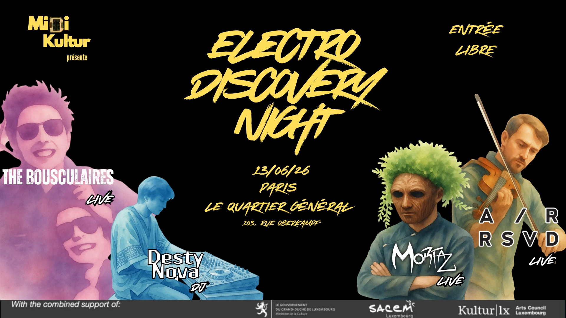 Electro Discovery Night - Edition Oberkampf Cover