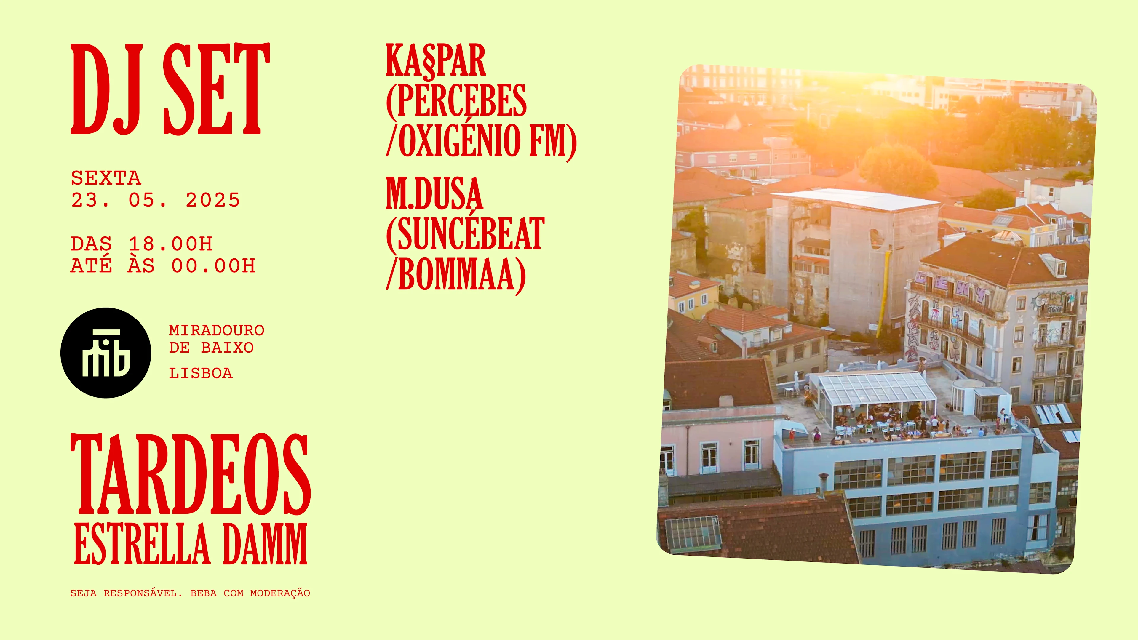 Tardeo Estrella Damm C/ Kaspar & M.Dusa Cover