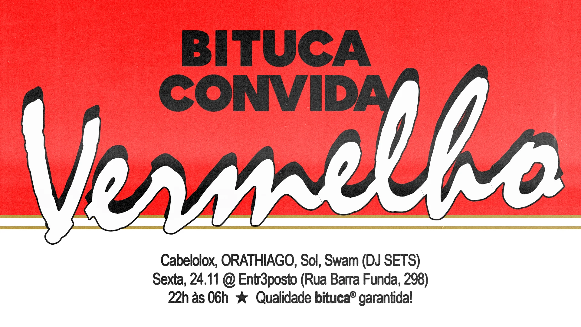 Bituca Convida Vermelho Cover
