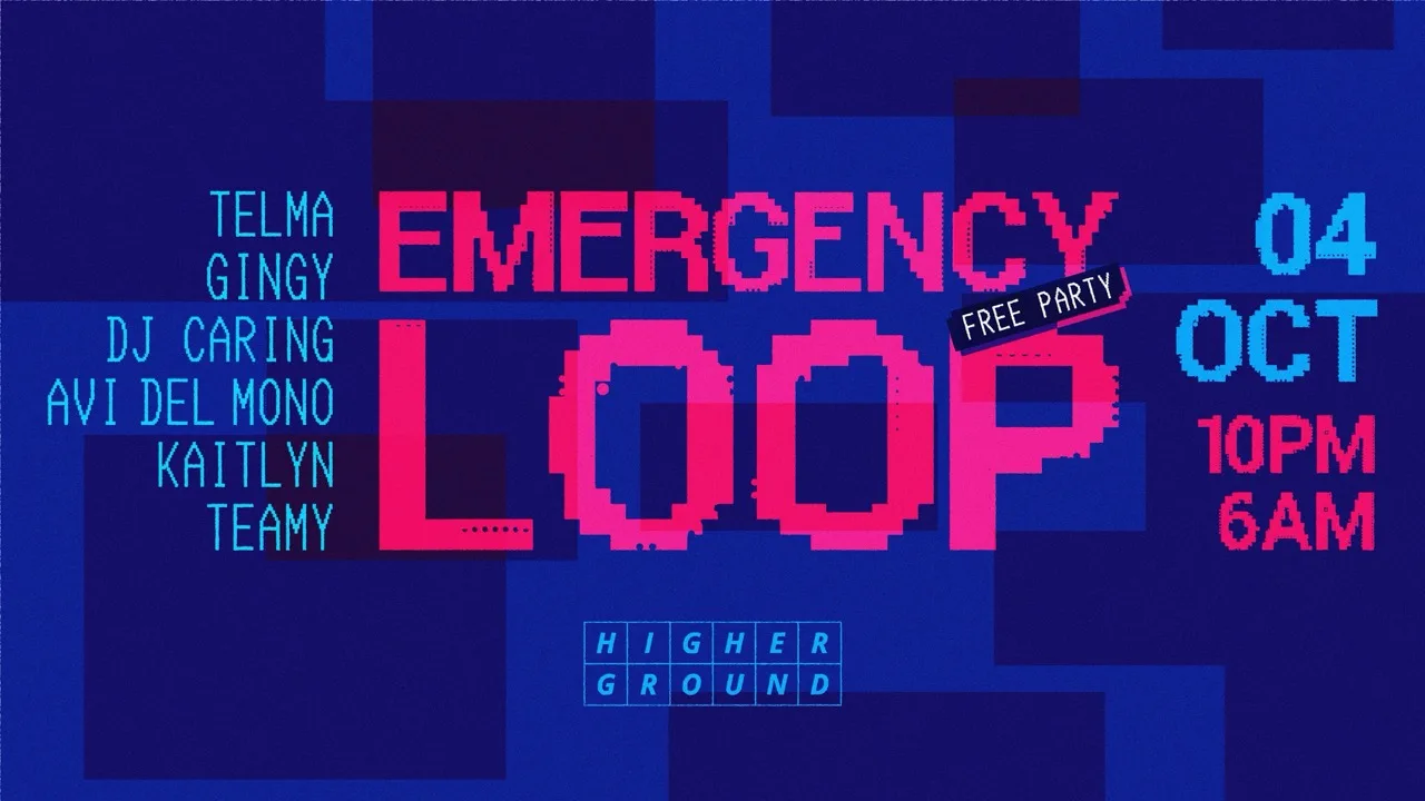 Free Party - Emergency Loop X Higher Ground Cover