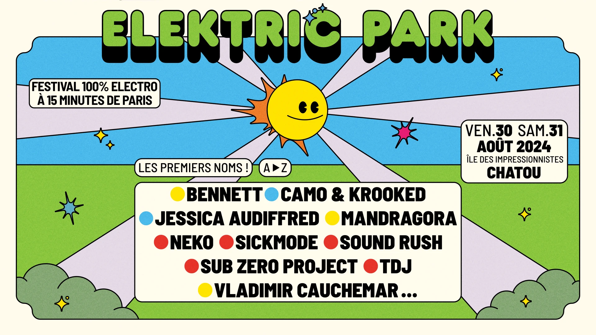 Elektric Park Festival 2024 Cover