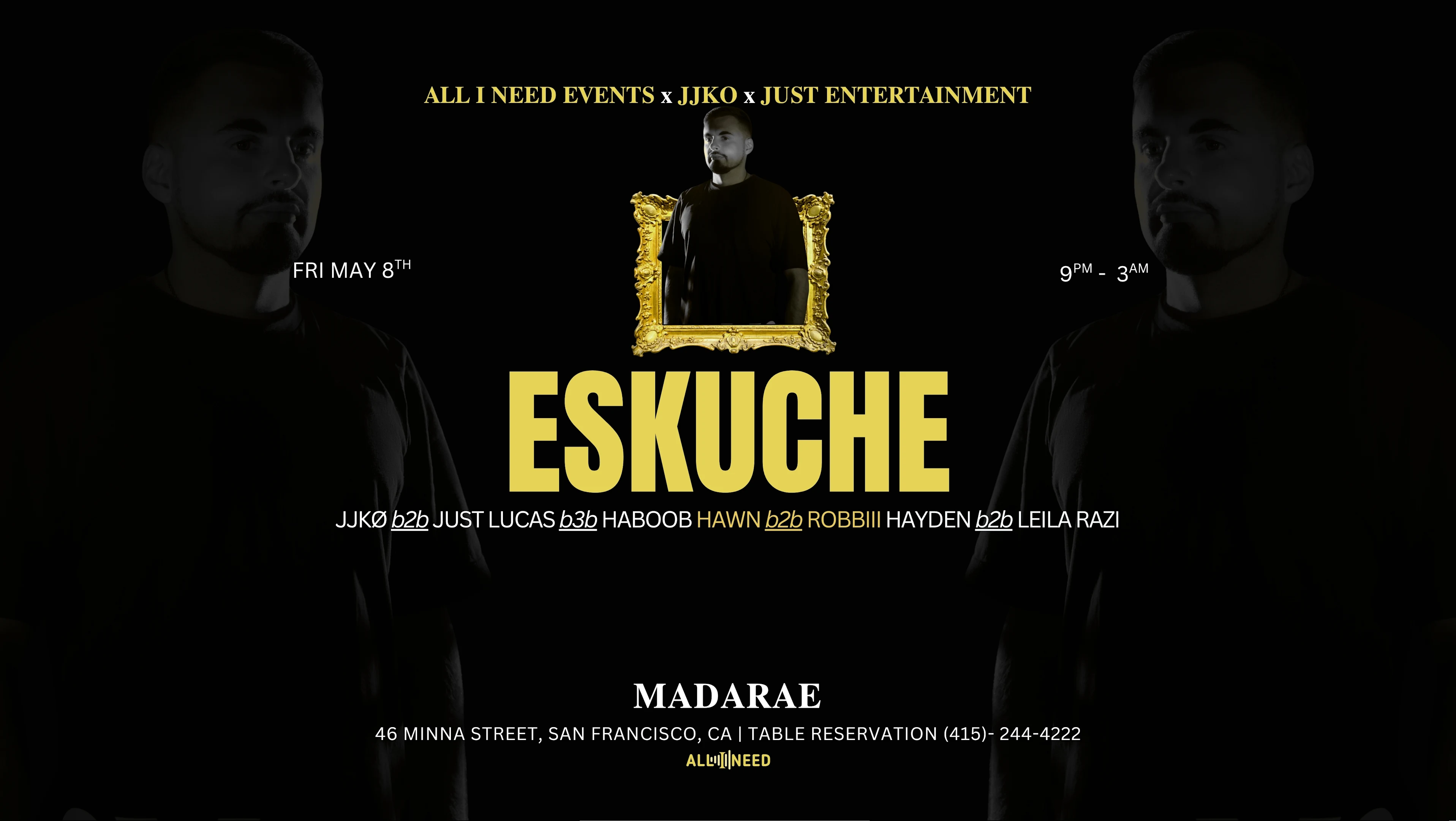 Eskuche (Tech House) At Madarae San Francisco Cover