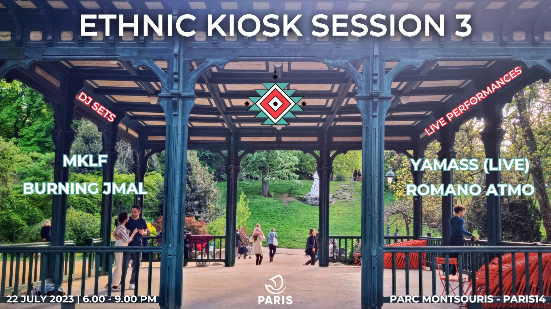 Ethnic Kiosk Session 3 : Parc Montsouris Cover