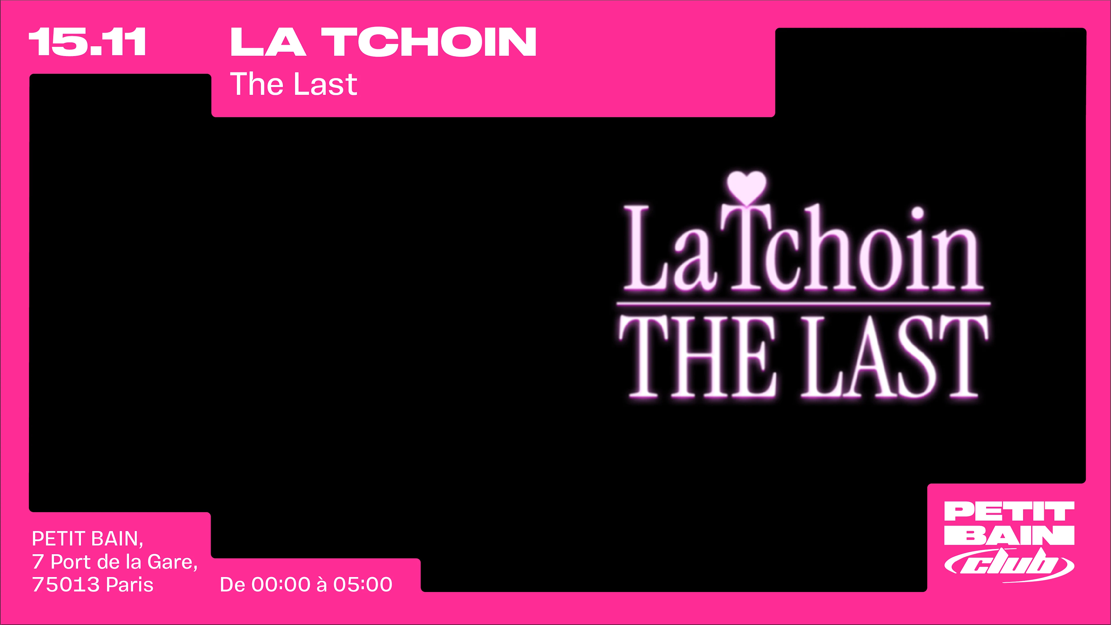 La Tchoin : The Last Cover