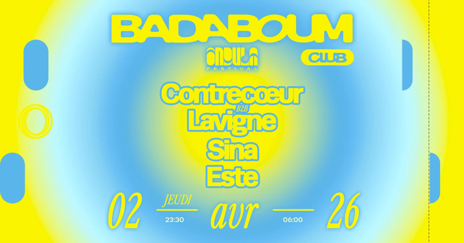 Club — Ondula Festival Off: Contrecoeur, Esté, Lavigne, Sina Cover