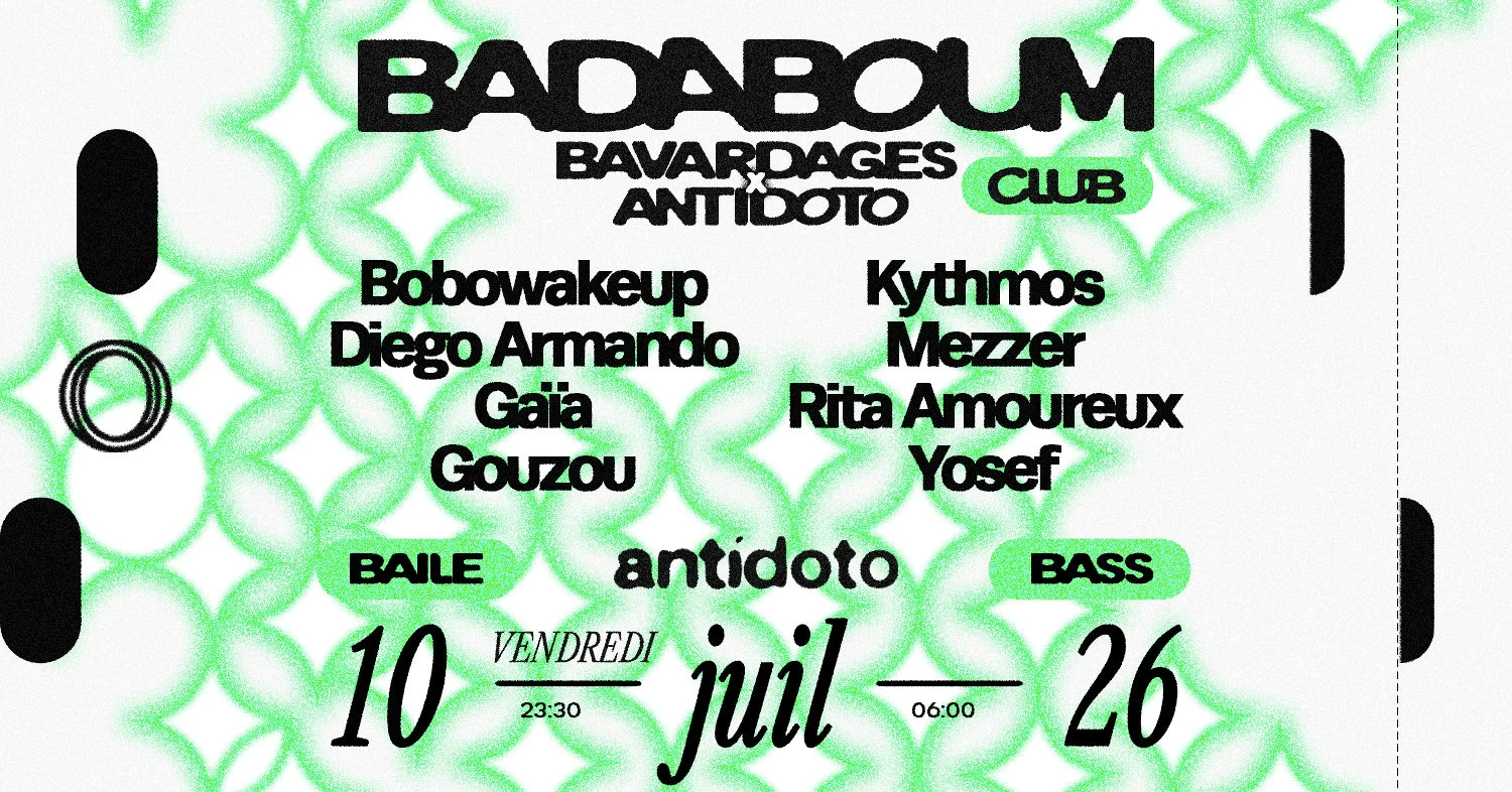 Club — Bavardages X Antidoto Cover
