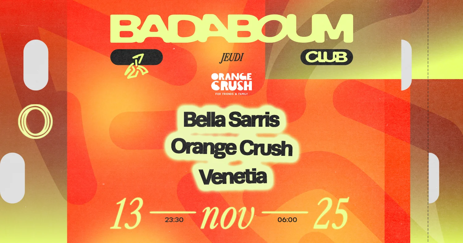 Club — Orange Crush: Bella Sarris, Venetia Cover