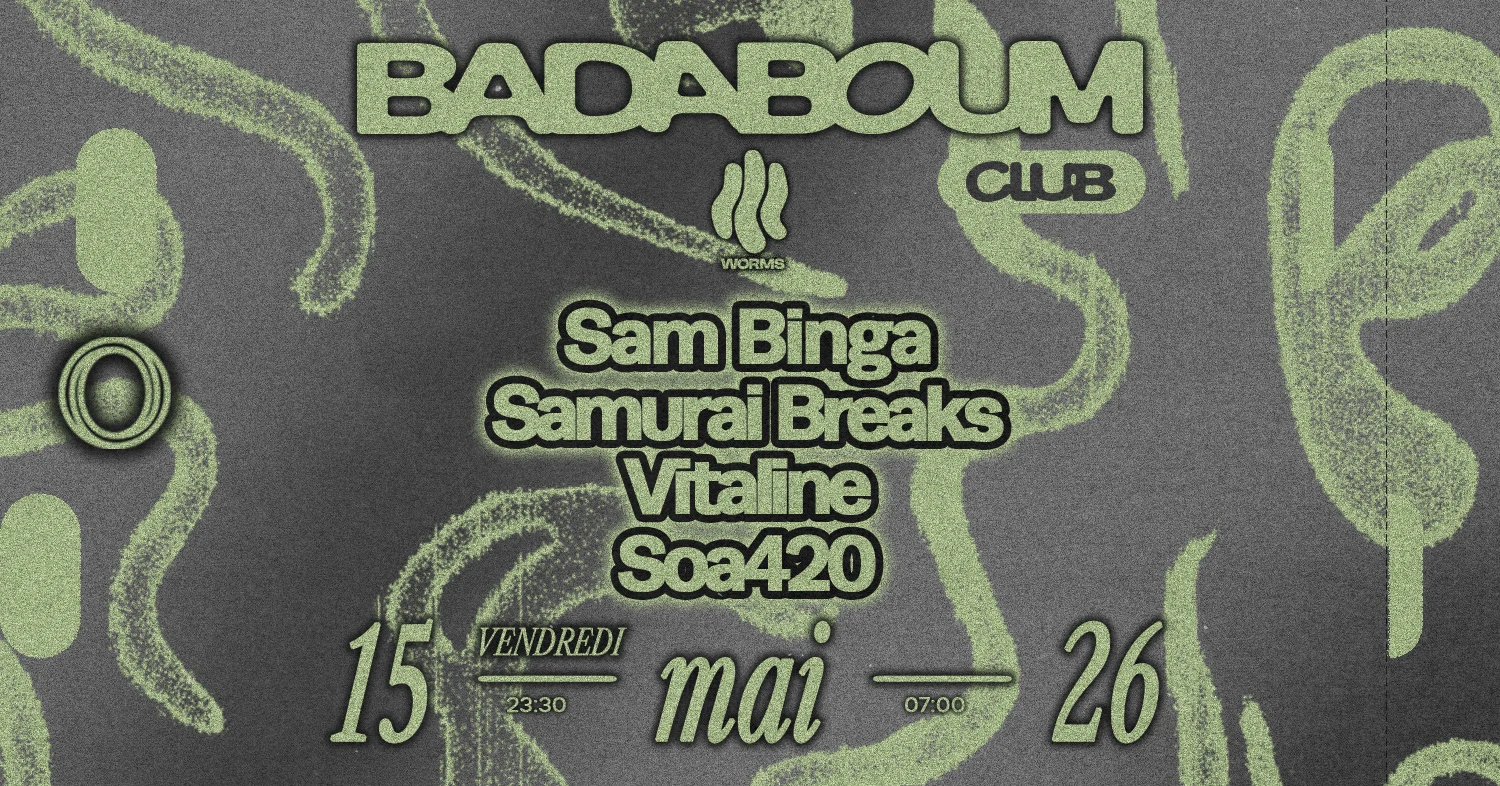 Club — Worms: Sam Binga, Samurai Breaks, Soa420, Vitaline Cover