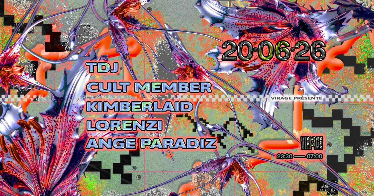 Virage Présente : Tdj, Cult Member, Kimberlaid, Lorenzi Cover