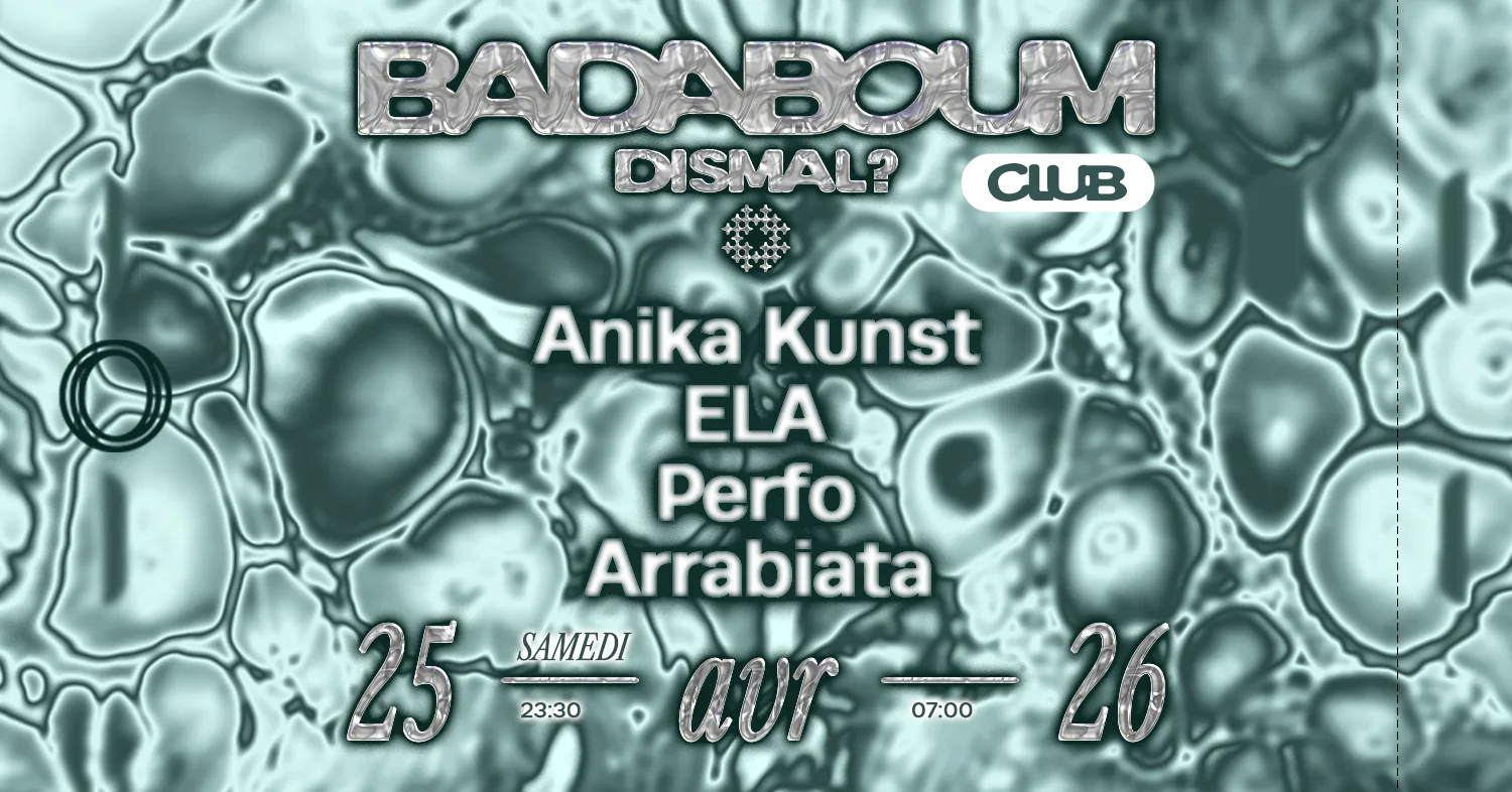Club — Dismal?: Anika Kunst, Ela, Perfo, Arrabiata Cover