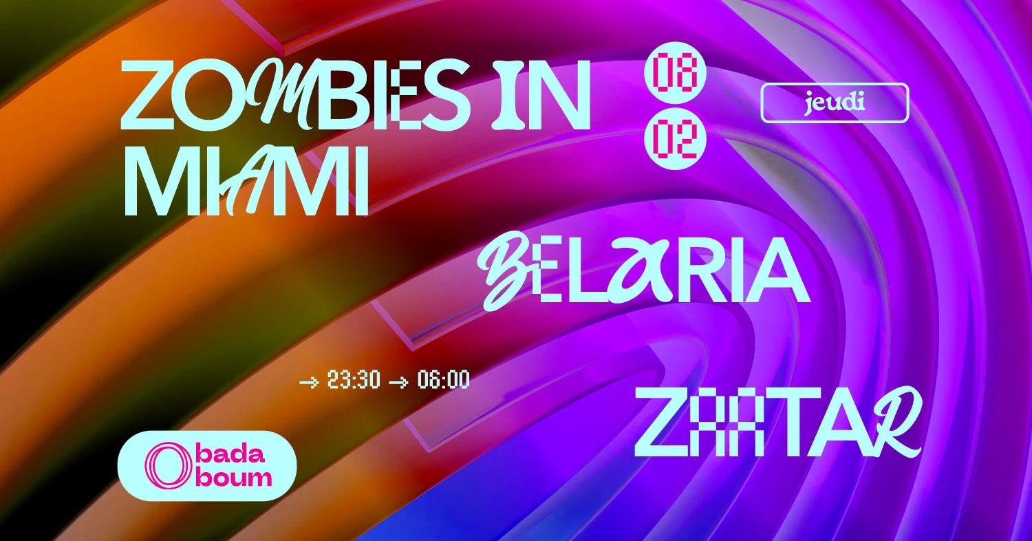 Club — Zombies In Miami (+) Belaria (+) Zaatar Cover