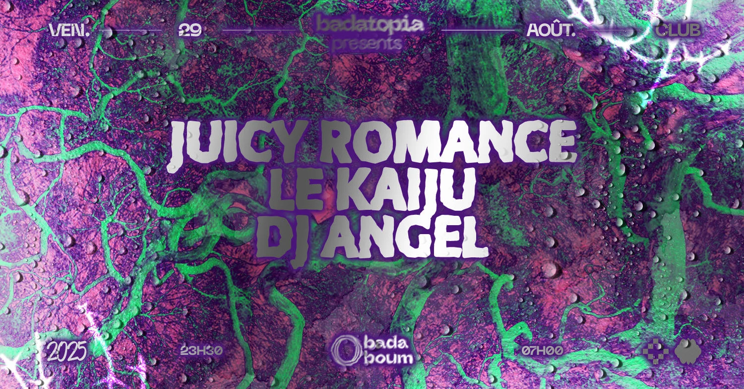 Badatopia: Juicy Romance, Le Kaiju, Dj Angel Cover