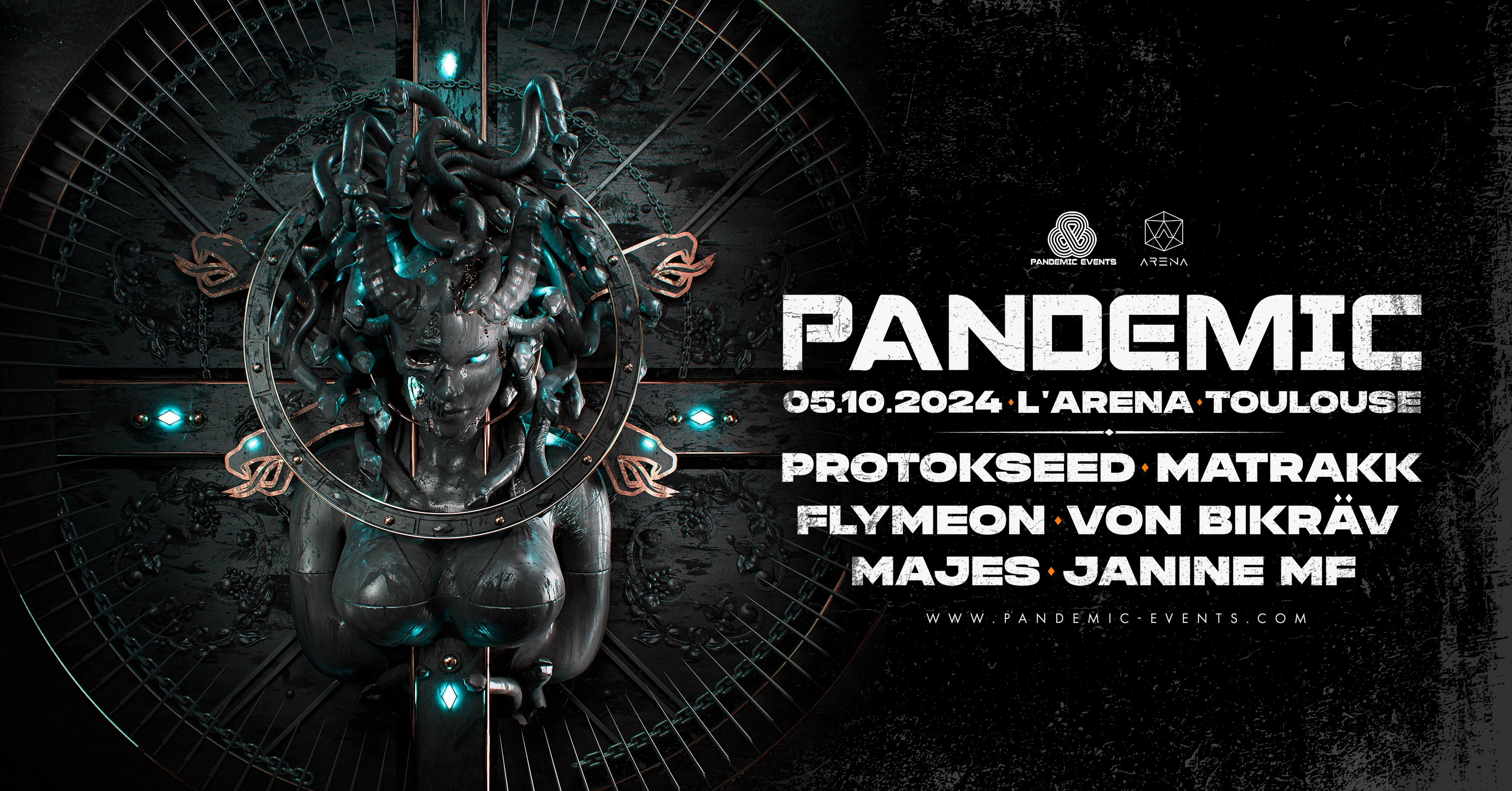 Pandemic / Protokseed, Matrakk, Flymeon, Von Bikräv, Majes Cover