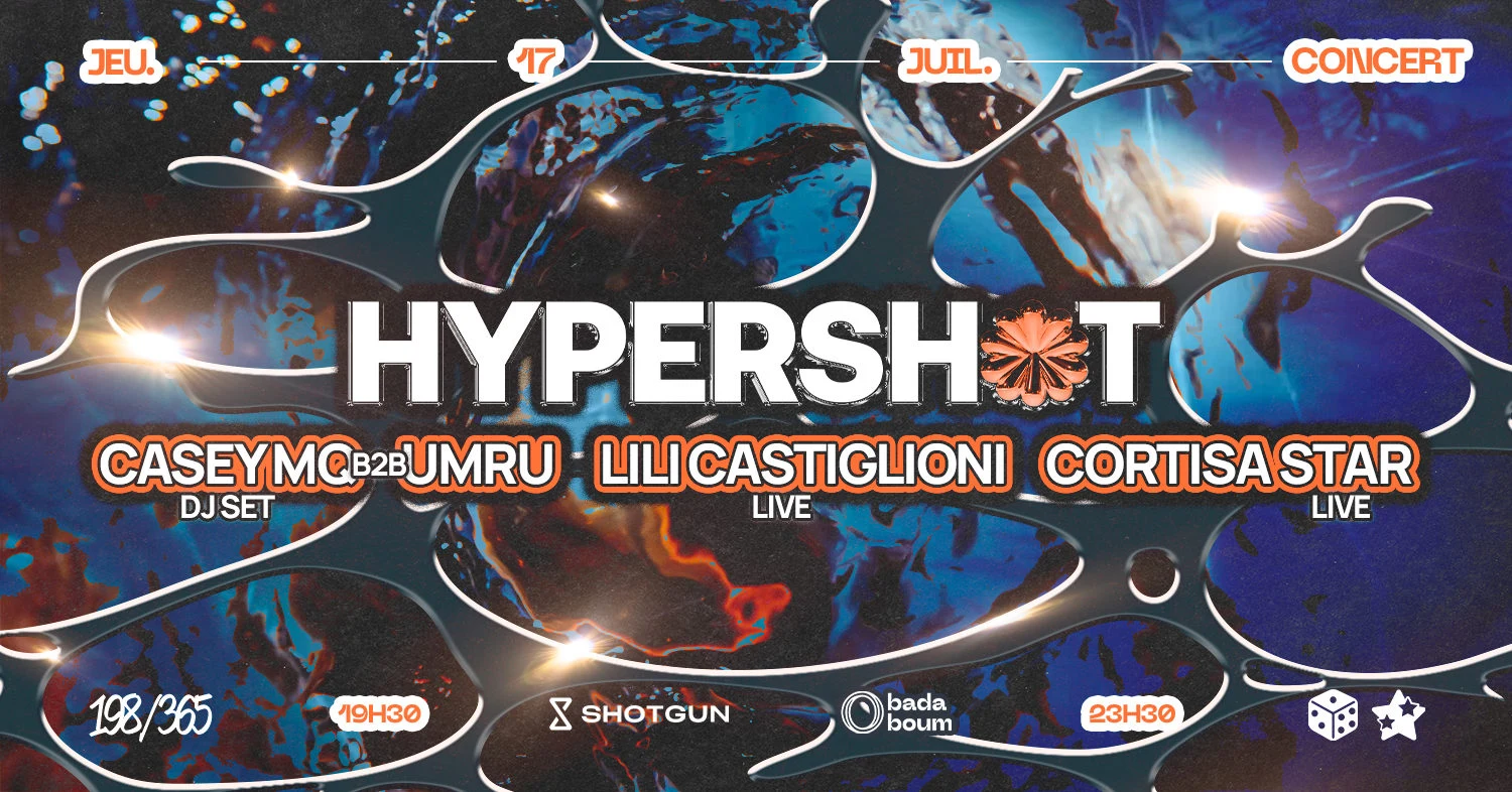 Concert — Hypershot: Casey Mq, Cortisa Star, Umru Cover