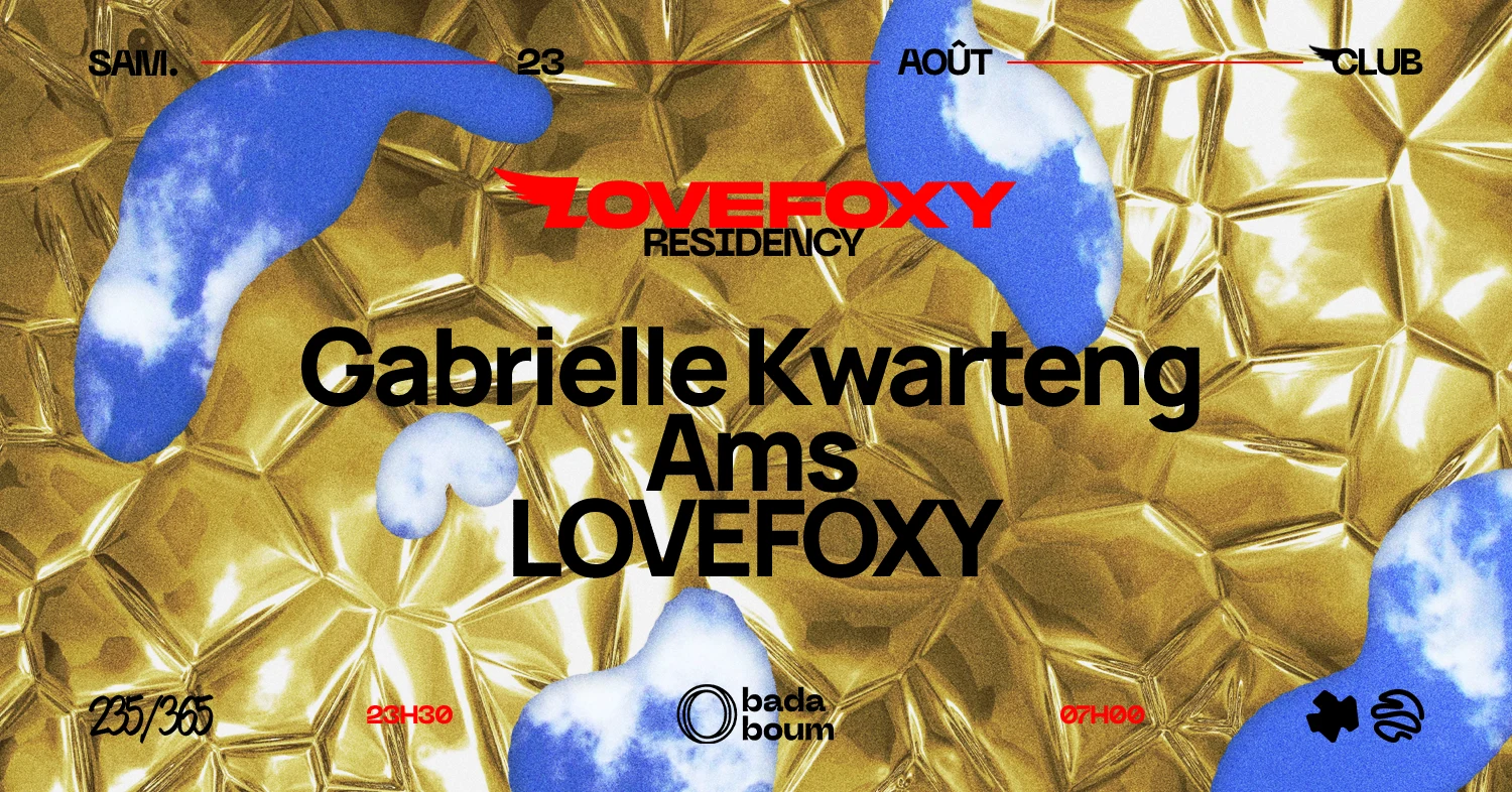 Club — Lovefoxy Residency: Gabrielle Kwarteng, Ams Cover